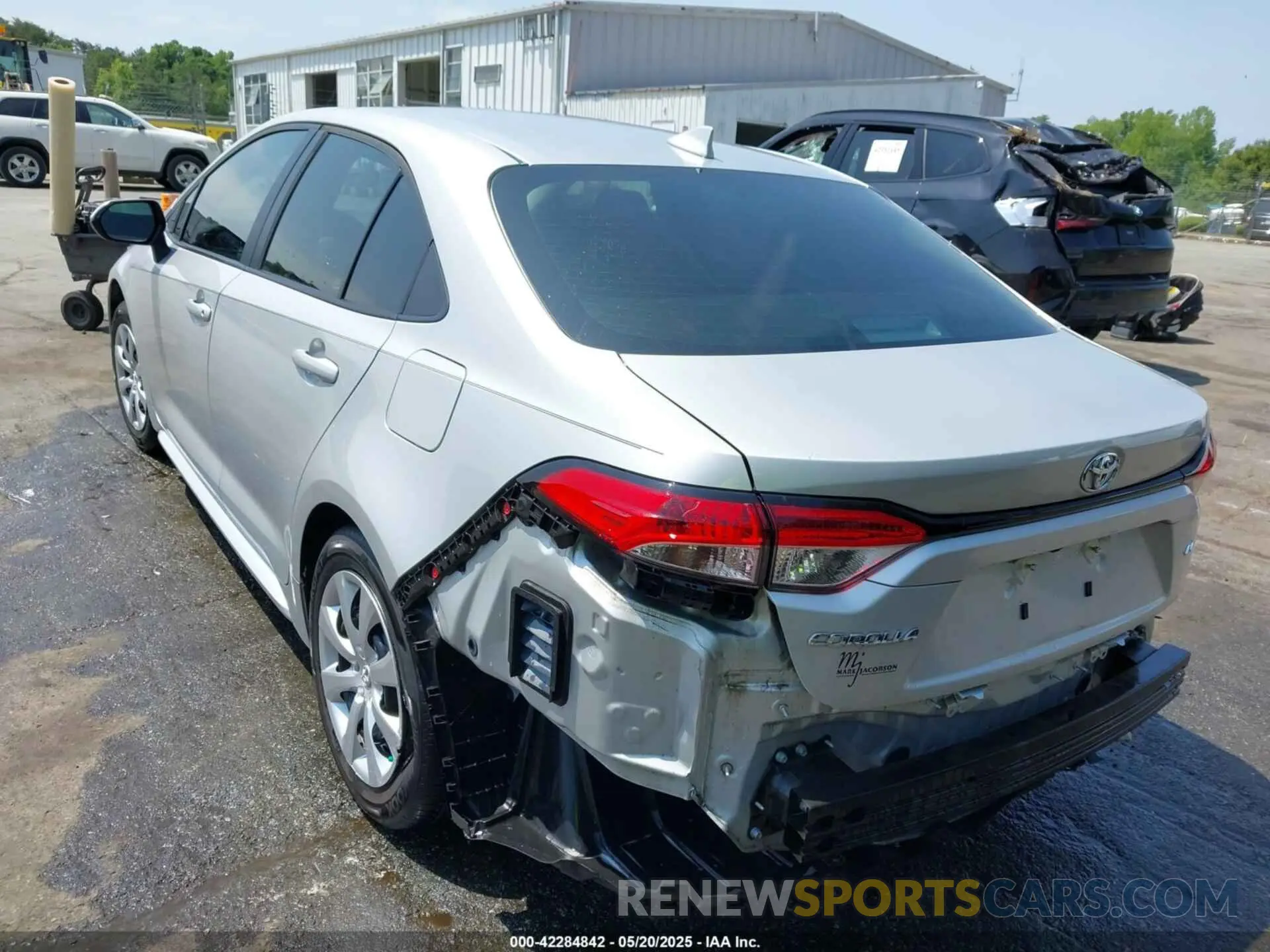 3 Фотография поврежденного автомобиля 5YFEPMAE3NP291772 TOYOTA COROLLA 2022