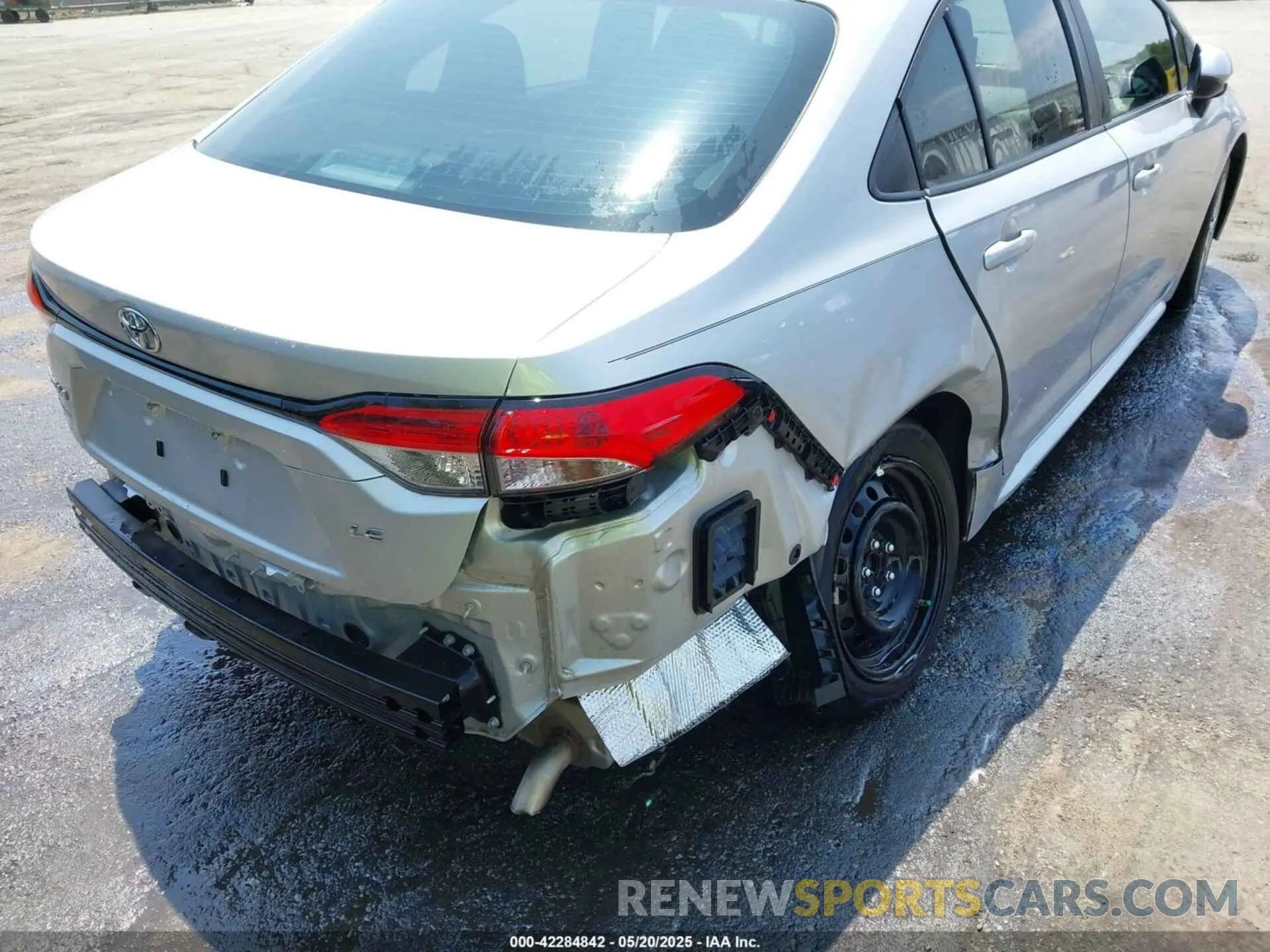 6 Фотография поврежденного автомобиля 5YFEPMAE3NP291772 TOYOTA COROLLA 2022