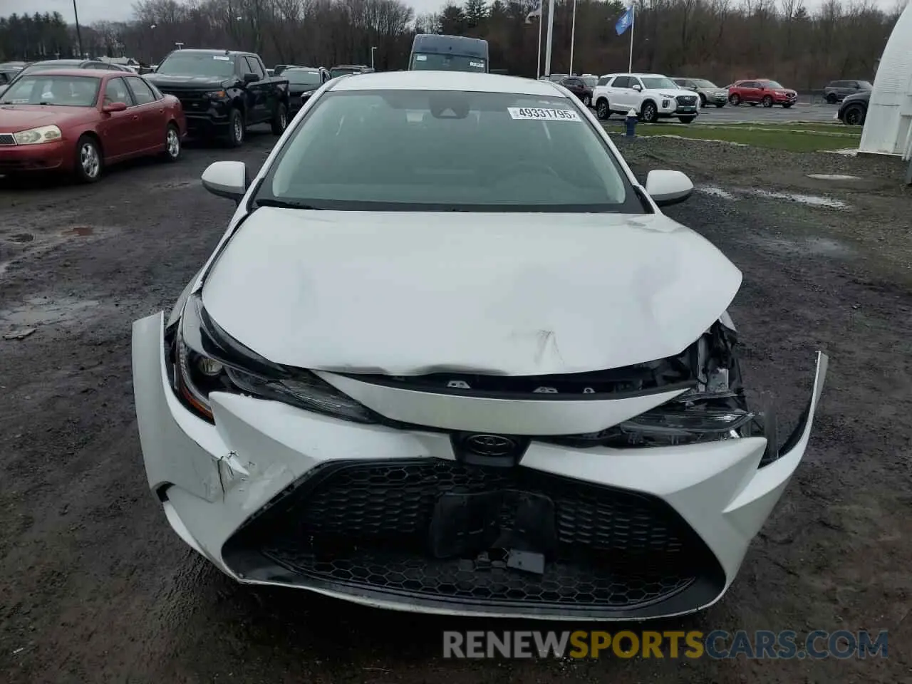 5 Photograph of a damaged car 5YFEPMAE3NP292114 TOYOTA COROLLA 2022
