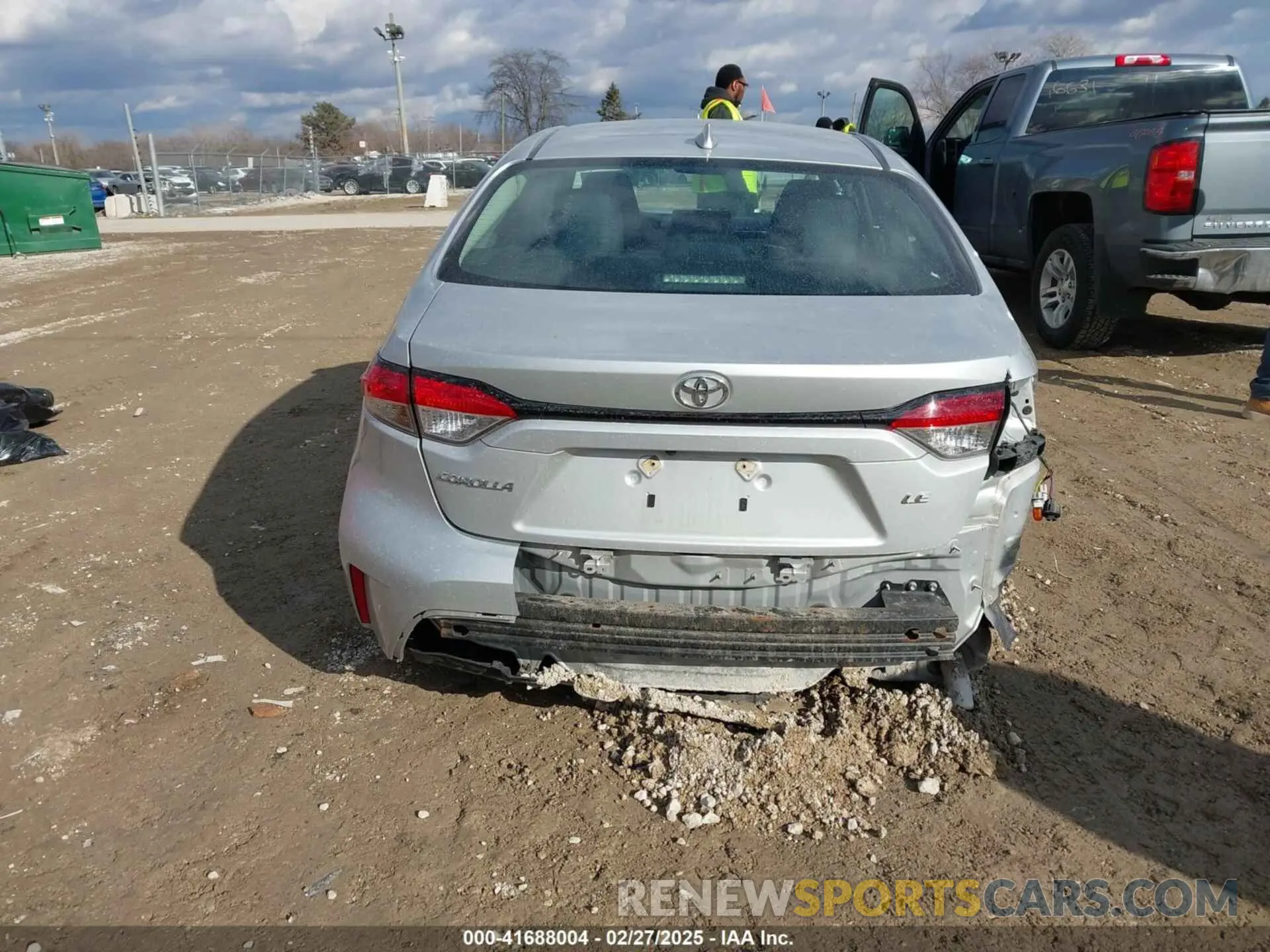 17 Фотография поврежденного автомобиля 5YFEPMAE3NP297460 TOYOTA COROLLA 2022