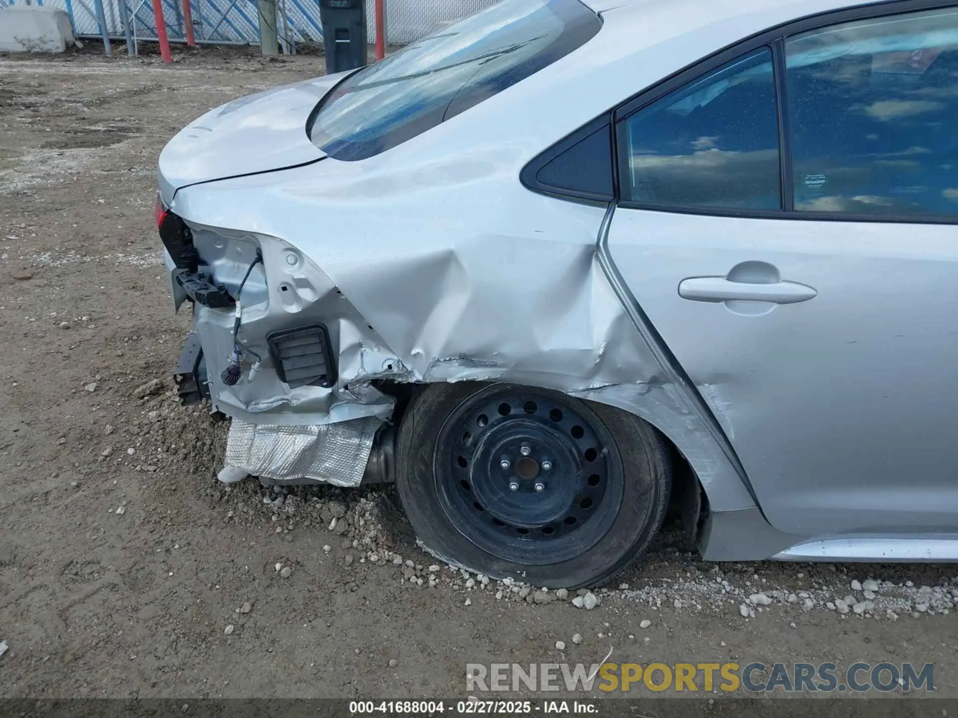 6 Фотография поврежденного автомобиля 5YFEPMAE3NP297460 TOYOTA COROLLA 2022