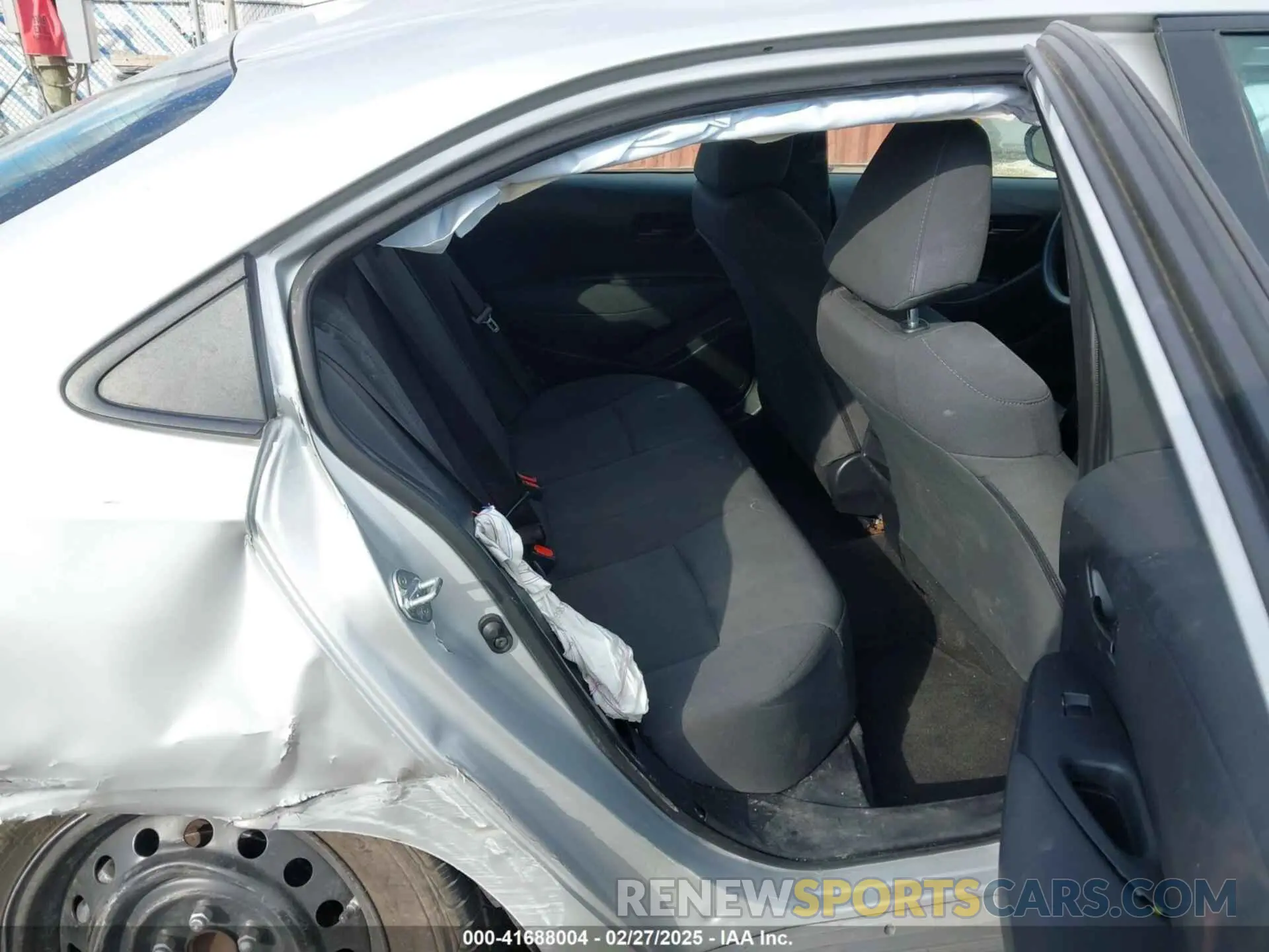 8 Фотография поврежденного автомобиля 5YFEPMAE3NP297460 TOYOTA COROLLA 2022