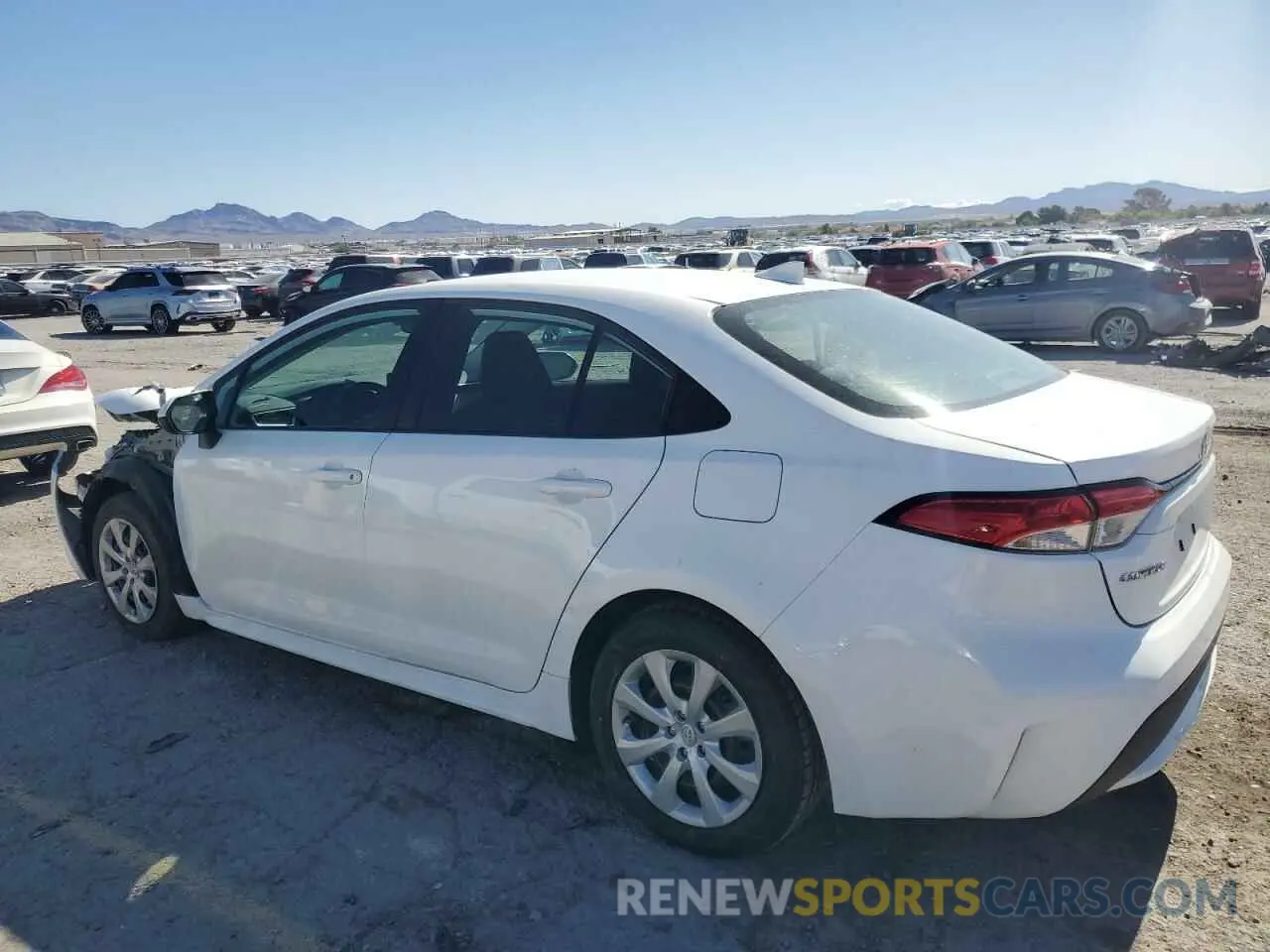 2 Photograph of a damaged car 5YFEPMAE3NP299001 TOYOTA COROLLA 2022