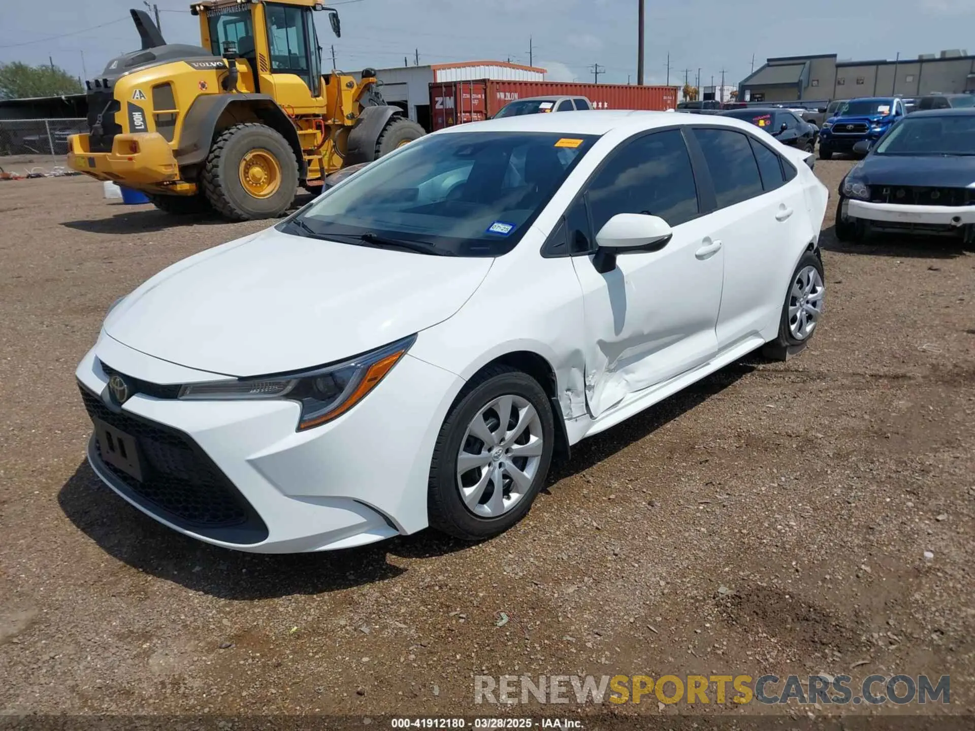 2 Фотография поврежденного автомобиля 5YFEPMAE3NP299810 TOYOTA COROLLA 2022