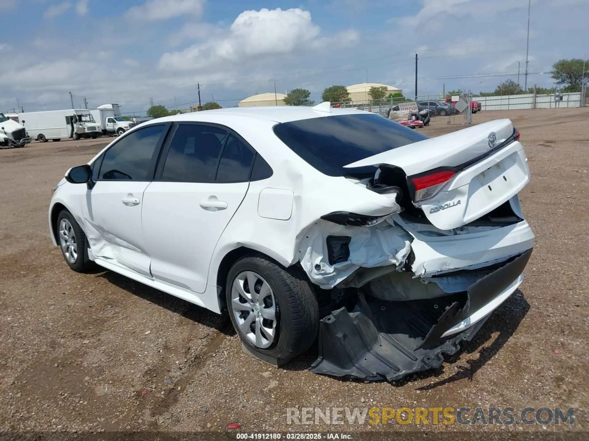 6 Фотография поврежденного автомобиля 5YFEPMAE3NP299810 TOYOTA COROLLA 2022