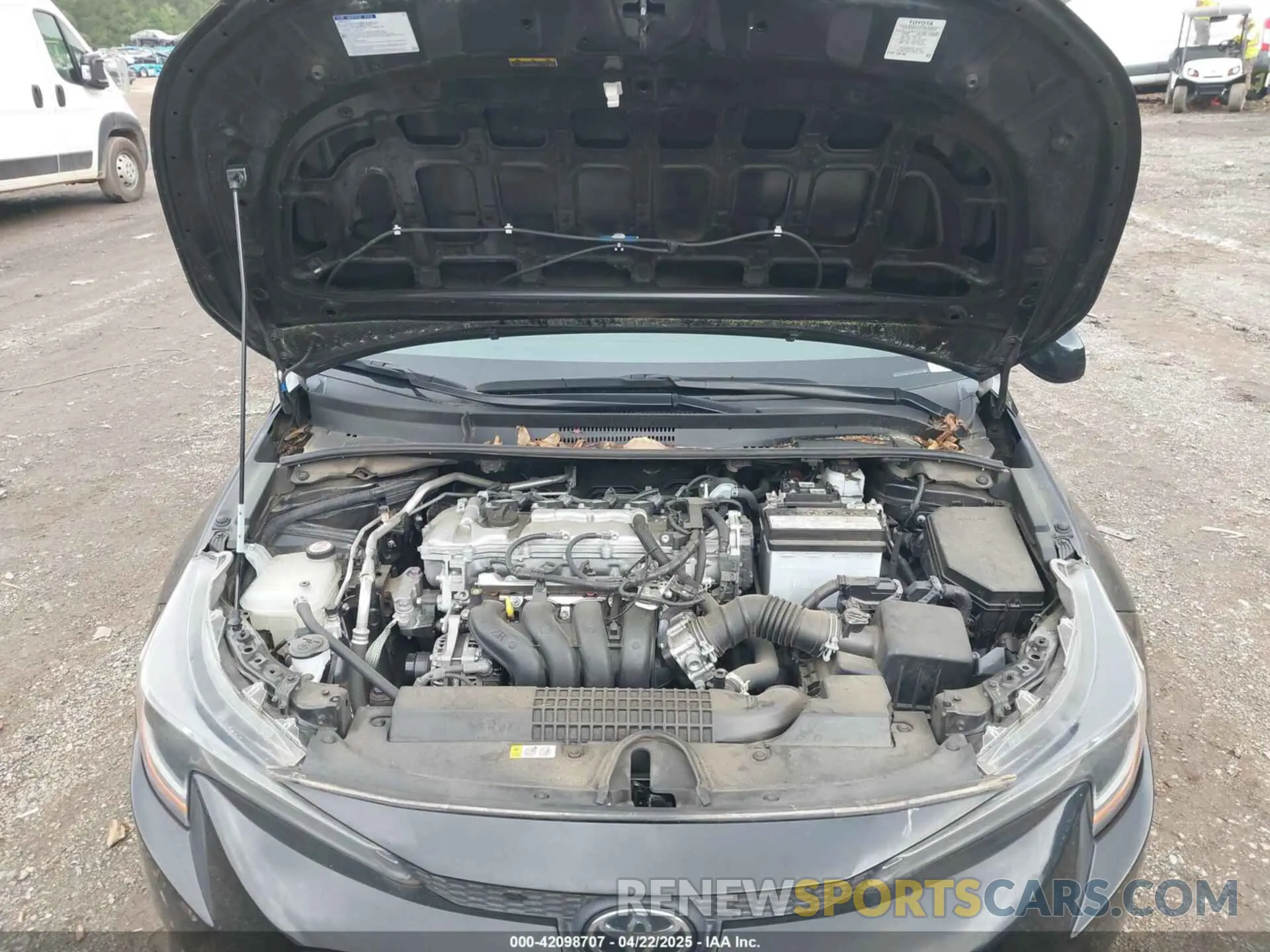 10 Фотография поврежденного автомобиля 5YFEPMAE3NP305654 TOYOTA COROLLA 2022