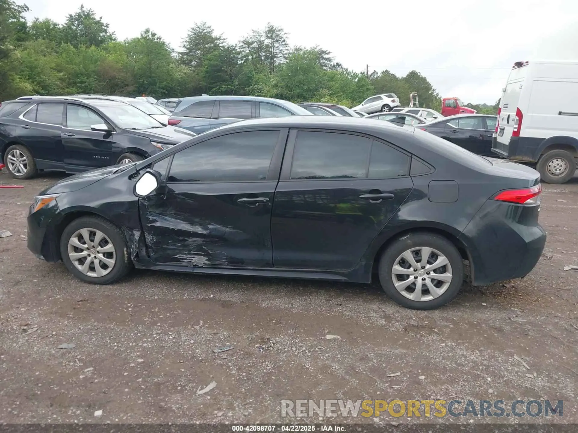 14 Фотография поврежденного автомобиля 5YFEPMAE3NP305654 TOYOTA COROLLA 2022