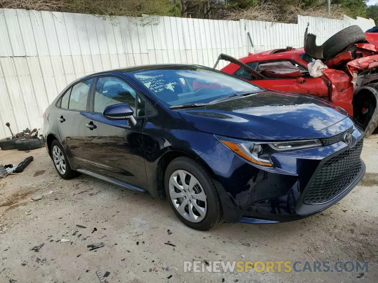 4 Photograph of a damaged car 5YFEPMAE3NP311941 TOYOTA COROLLA 2022