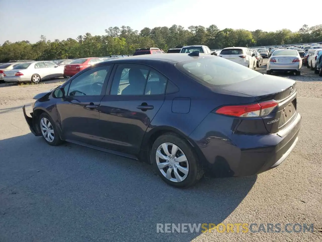 2 Photograph of a damaged car 5YFEPMAE3NP316279 TOYOTA COROLLA 2022