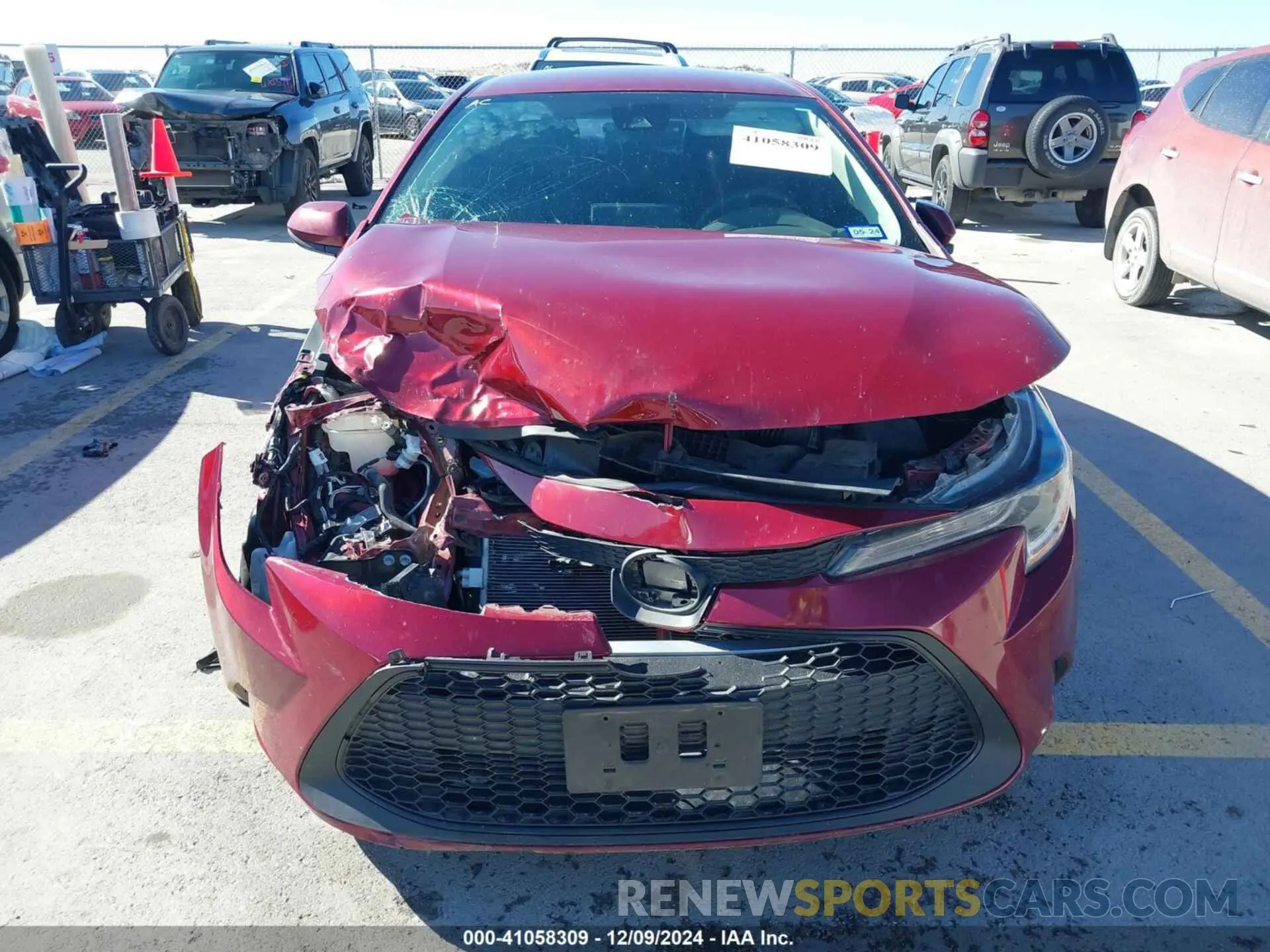 12 Фотография поврежденного автомобиля 5YFEPMAE3NP333647 TOYOTA COROLLA 2022