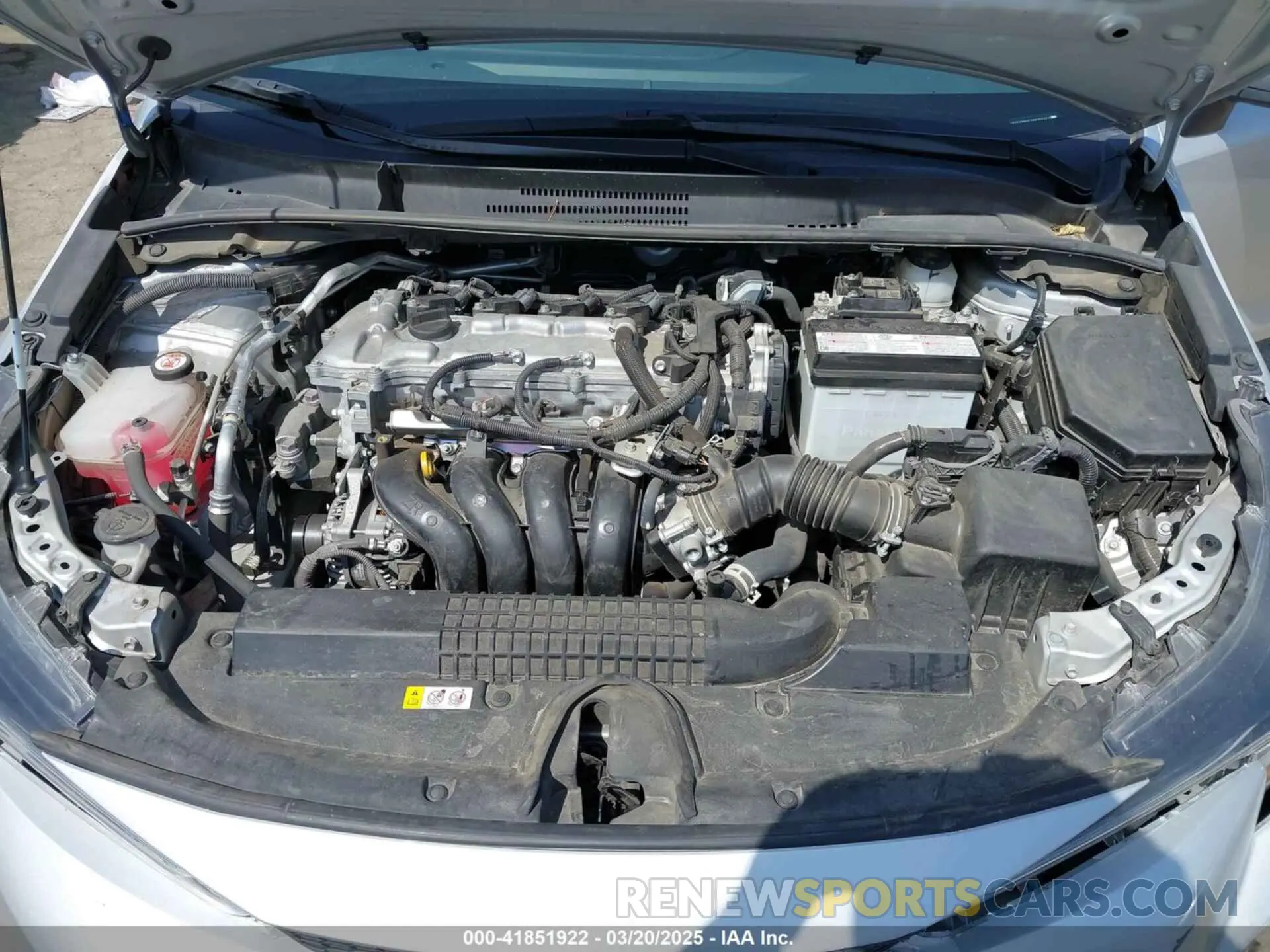 10 Фотография поврежденного автомобиля 5YFEPMAE3NP355650 TOYOTA COROLLA 2022