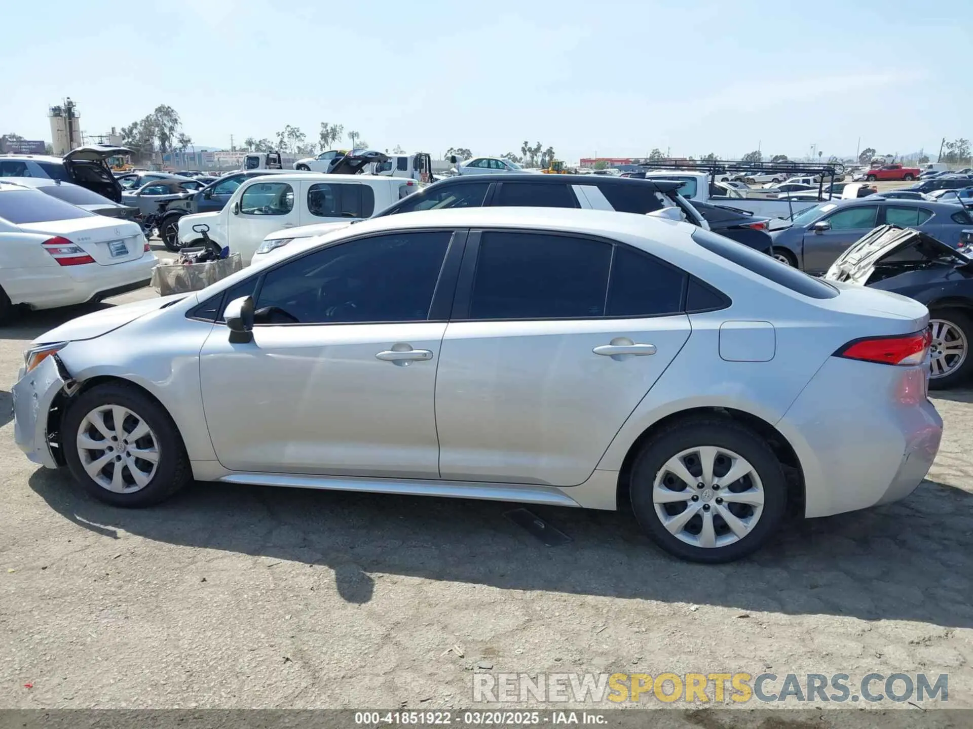 14 Фотография поврежденного автомобиля 5YFEPMAE3NP355650 TOYOTA COROLLA 2022