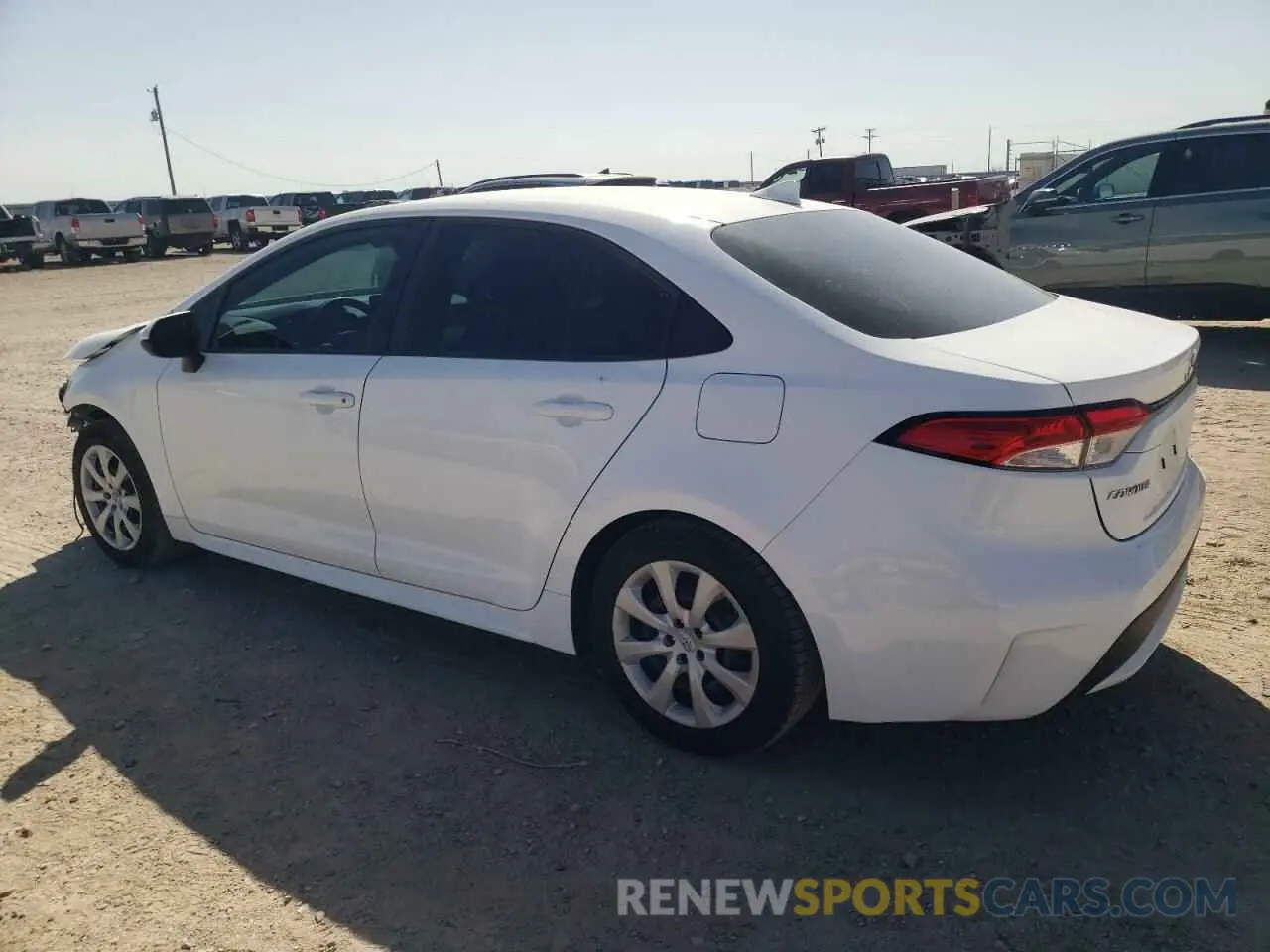 2 Фотография поврежденного автомобиля 5YFEPMAE3NP366132 TOYOTA COROLLA 2022