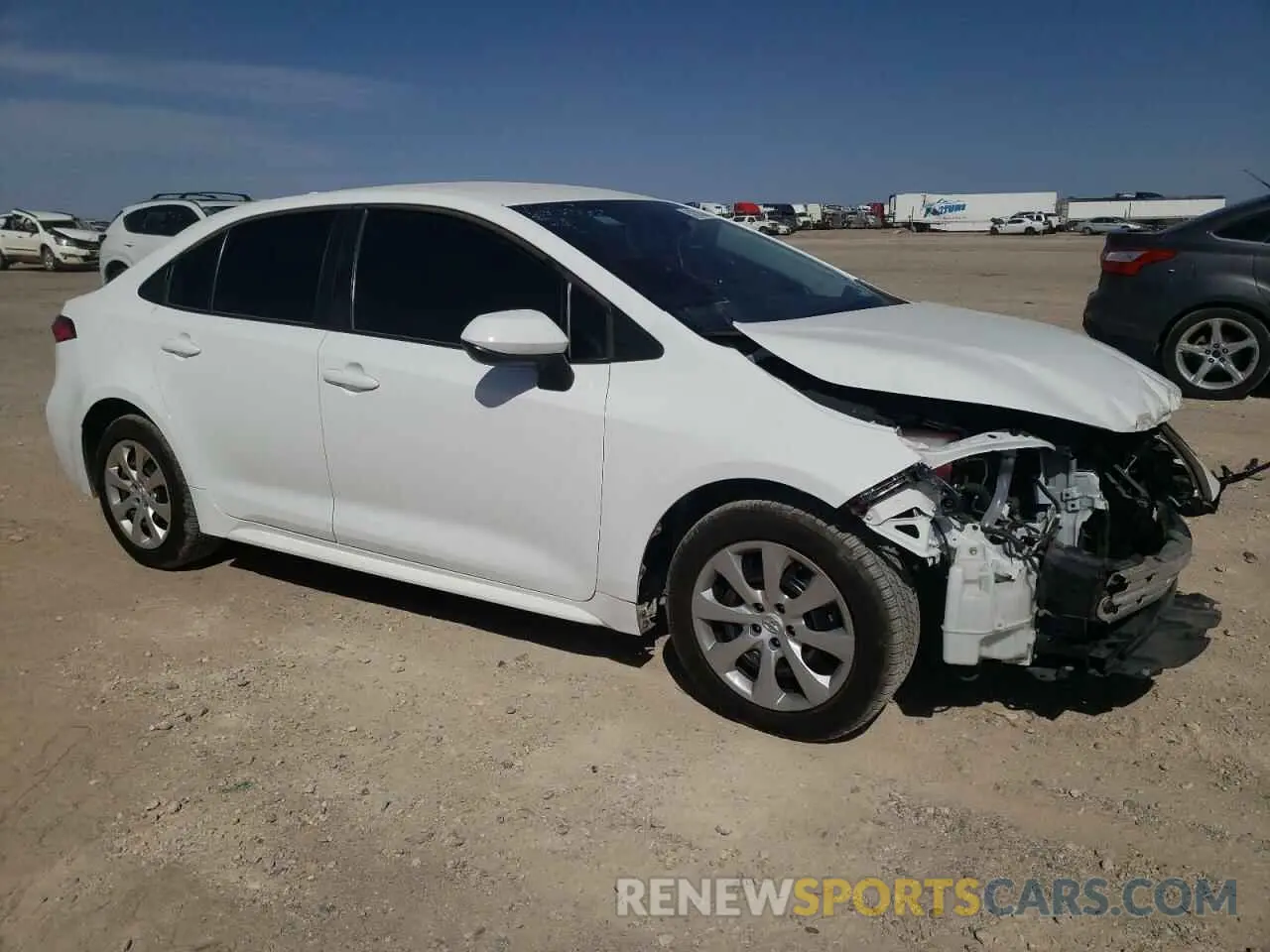 4 Фотография поврежденного автомобиля 5YFEPMAE3NP366132 TOYOTA COROLLA 2022