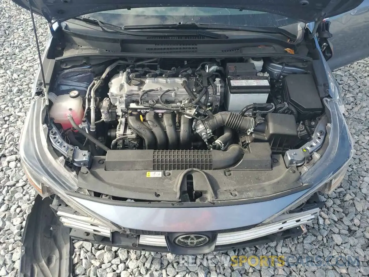 11 Photograph of a damaged car 5YFEPMAE3NP367460 TOYOTA COROLLA 2022