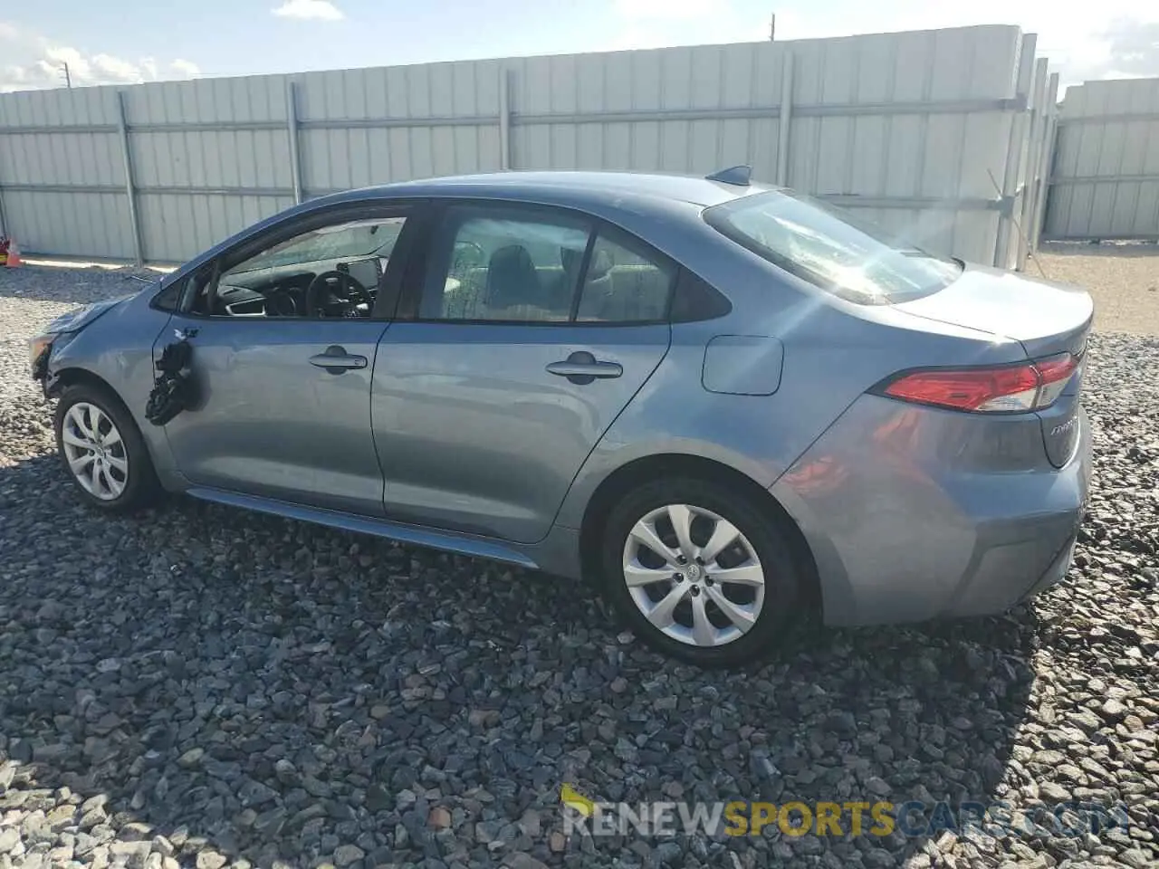 2 Photograph of a damaged car 5YFEPMAE3NP367460 TOYOTA COROLLA 2022