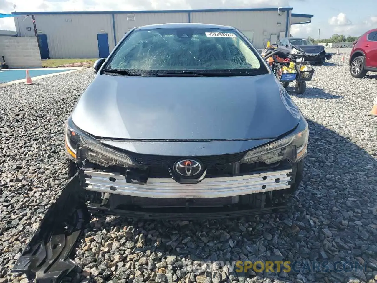 5 Photograph of a damaged car 5YFEPMAE3NP367460 TOYOTA COROLLA 2022
