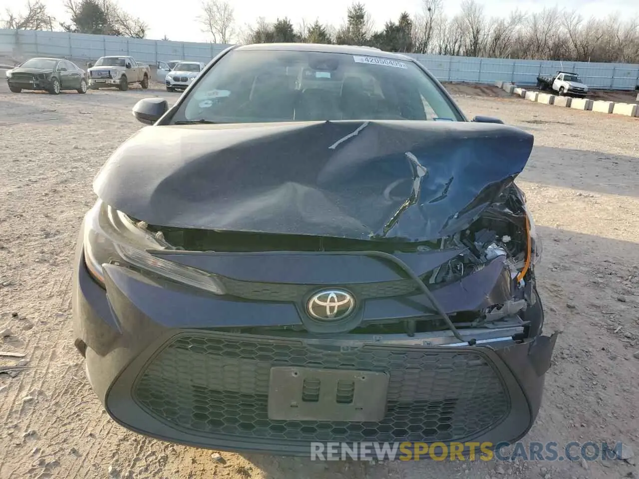 5 Photograph of a damaged car 5YFEPMAE3NP377597 TOYOTA COROLLA 2022