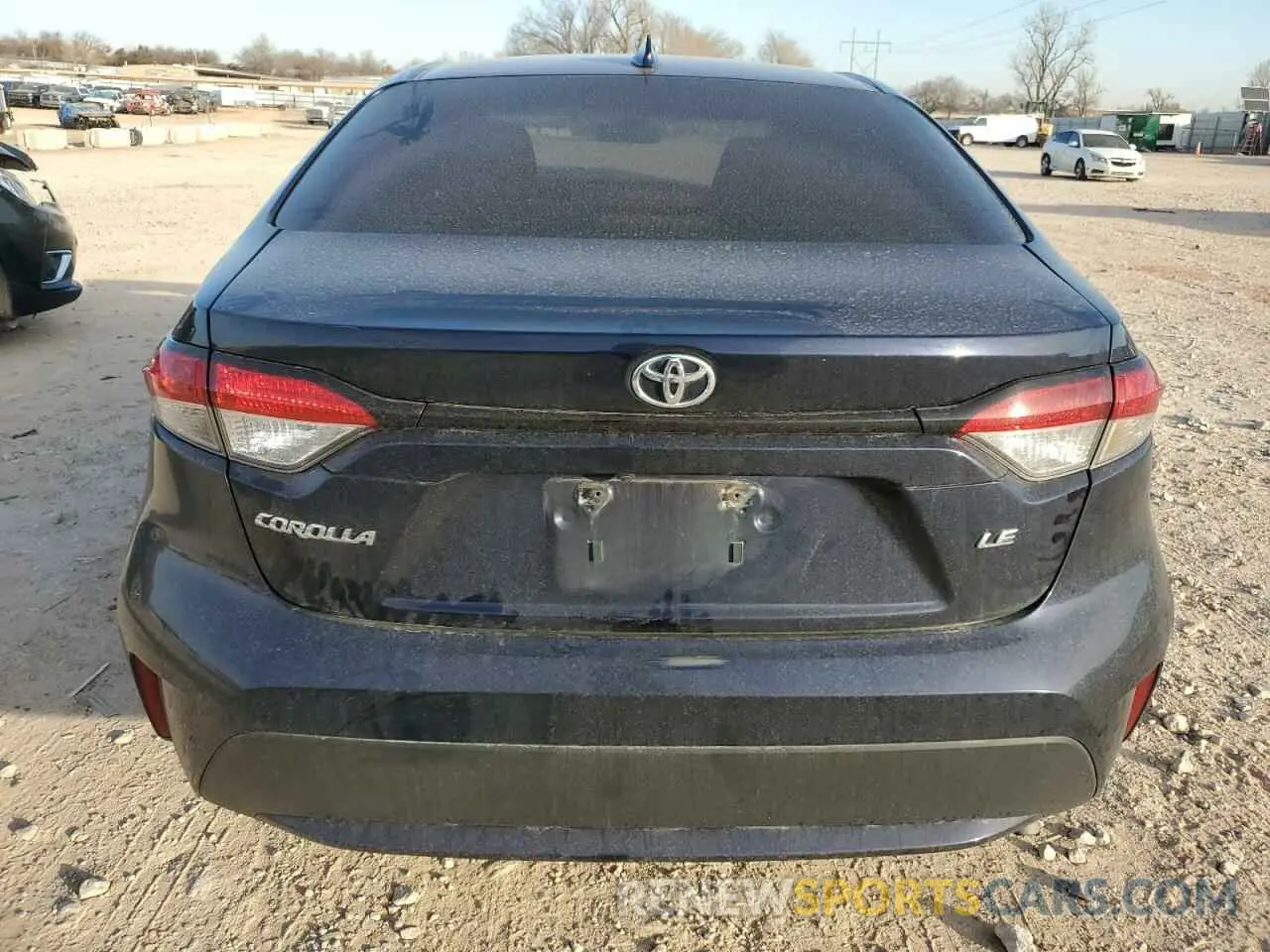 6 Photograph of a damaged car 5YFEPMAE3NP377597 TOYOTA COROLLA 2022