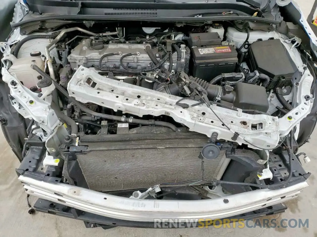 11 Фотография поврежденного автомобиля 5YFEPMAE3NP380600 TOYOTA COROLLA 2022
