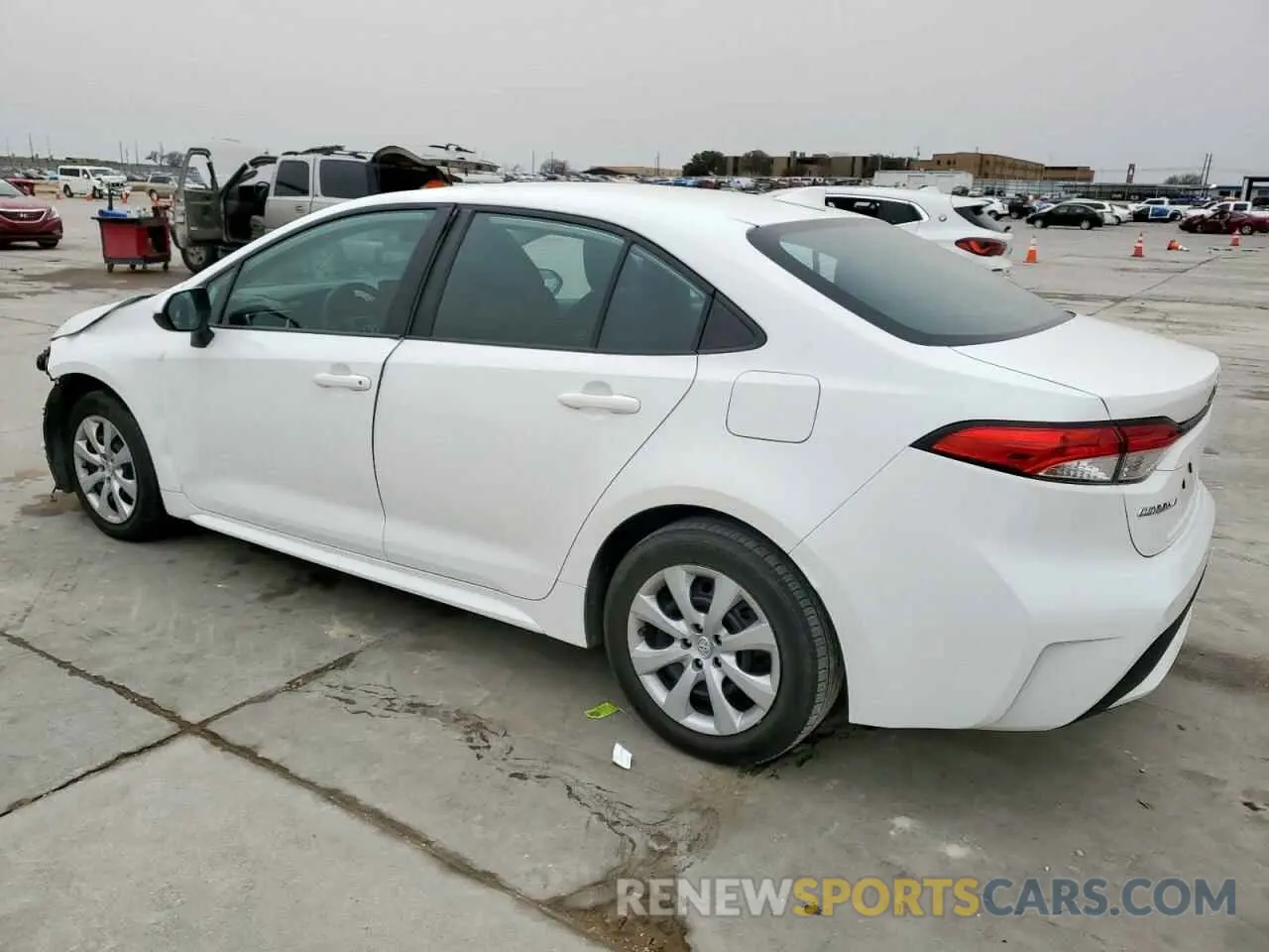 2 Фотография поврежденного автомобиля 5YFEPMAE3NP380600 TOYOTA COROLLA 2022