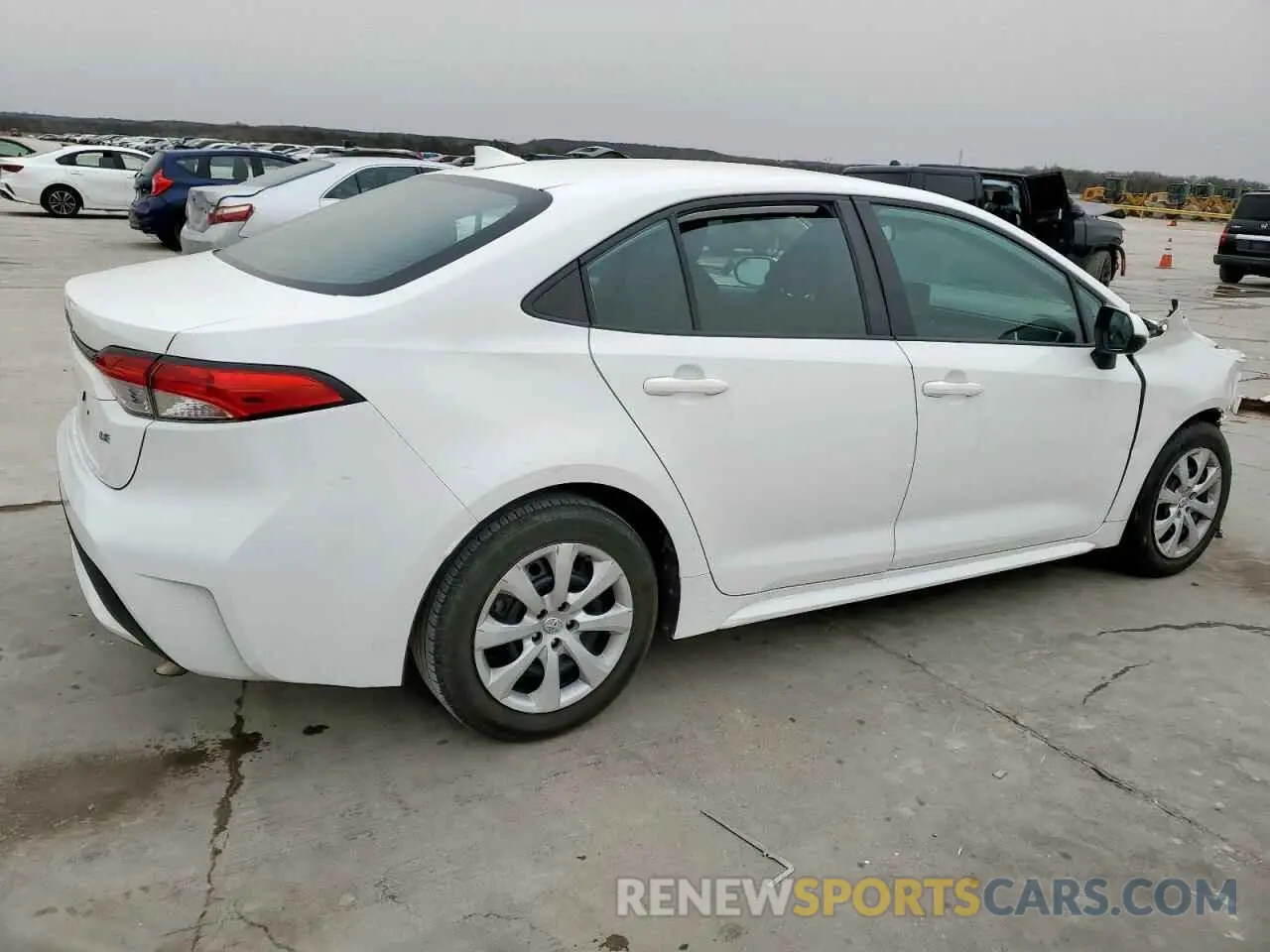 3 Фотография поврежденного автомобиля 5YFEPMAE3NP380600 TOYOTA COROLLA 2022