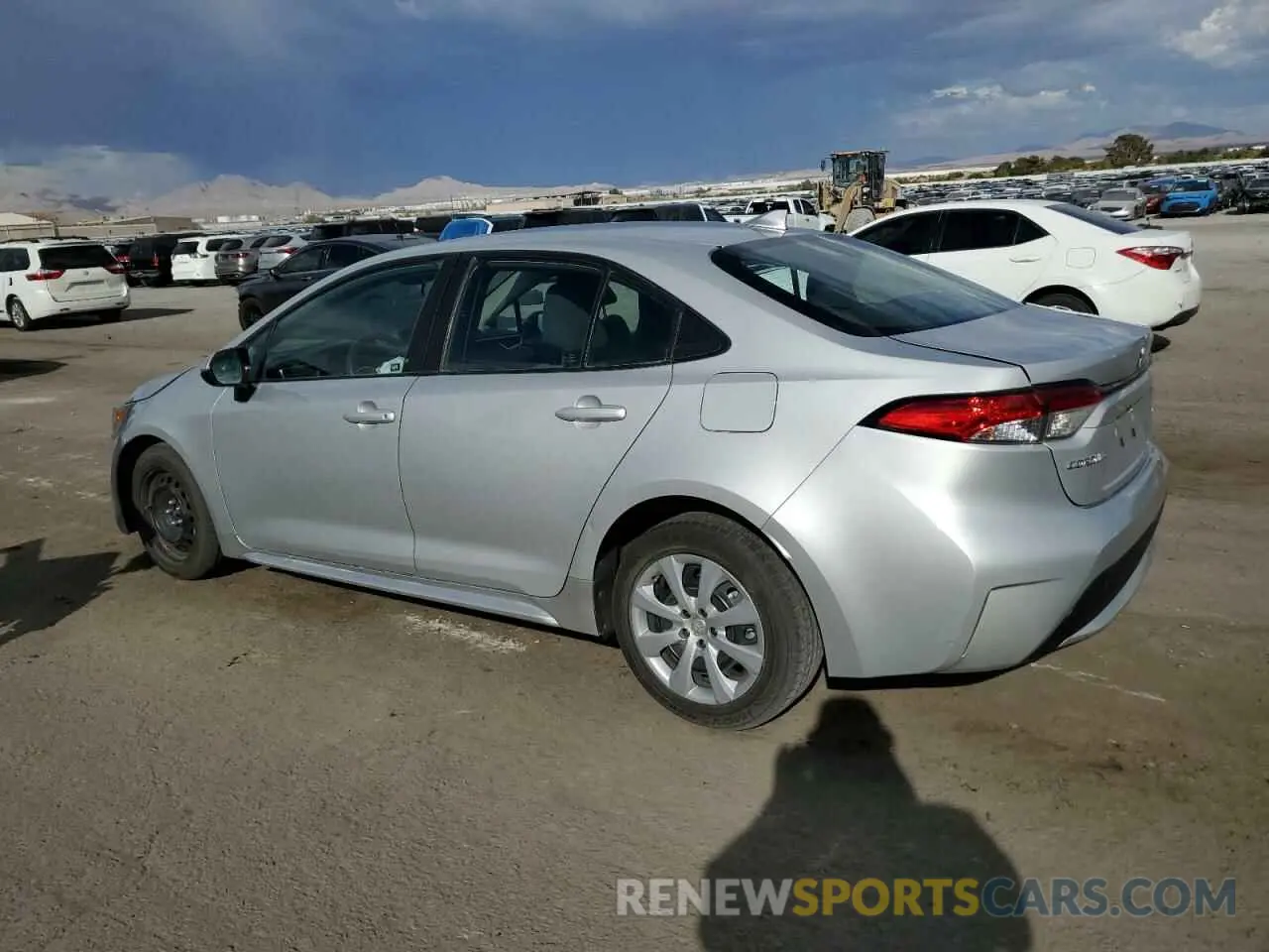 2 Фотография поврежденного автомобиля 5YFEPMAE4NP275094 TOYOTA COROLLA 2022