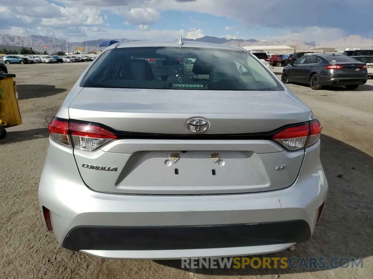 6 Фотография поврежденного автомобиля 5YFEPMAE4NP275094 TOYOTA COROLLA 2022