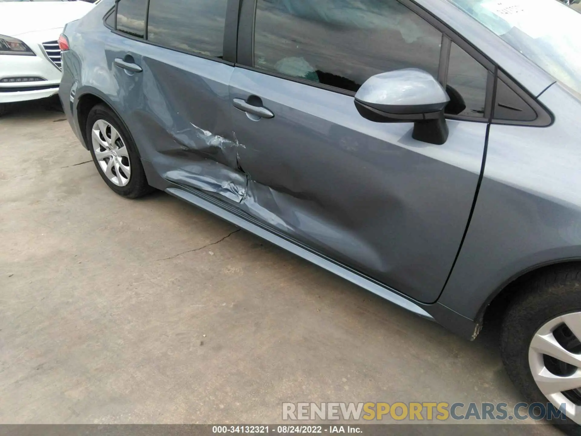 6 Фотография поврежденного автомобиля 5YFEPMAE4NP284152 TOYOTA COROLLA 2022