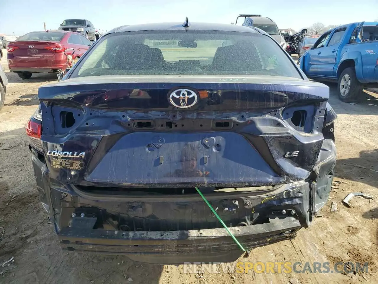 6 Фотография поврежденного автомобиля 5YFEPMAE4NP288508 TOYOTA COROLLA 2022