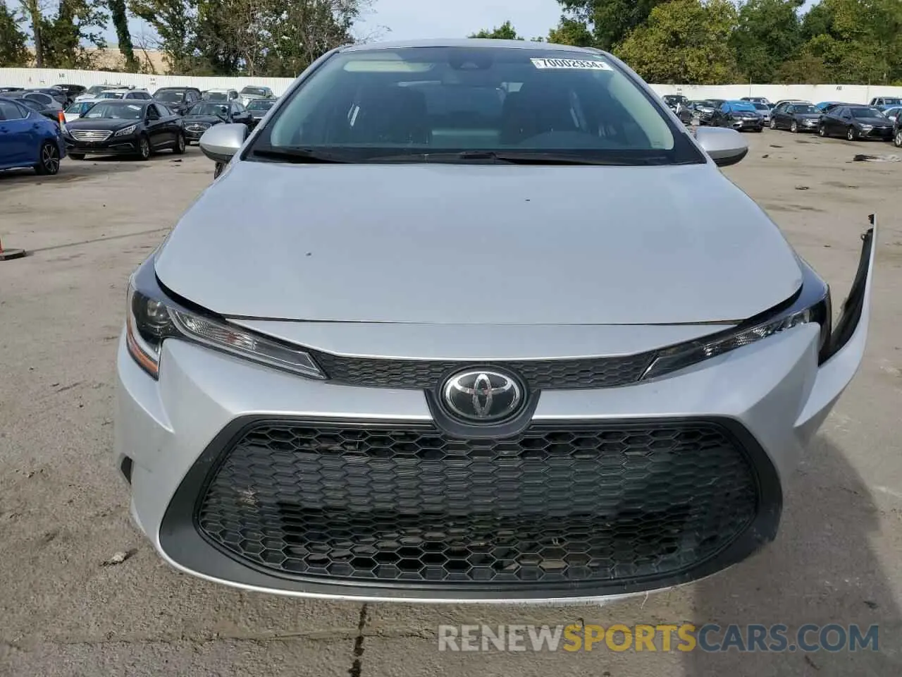 5 Photograph of a damaged car 5YFEPMAE4NP297340 TOYOTA COROLLA 2022