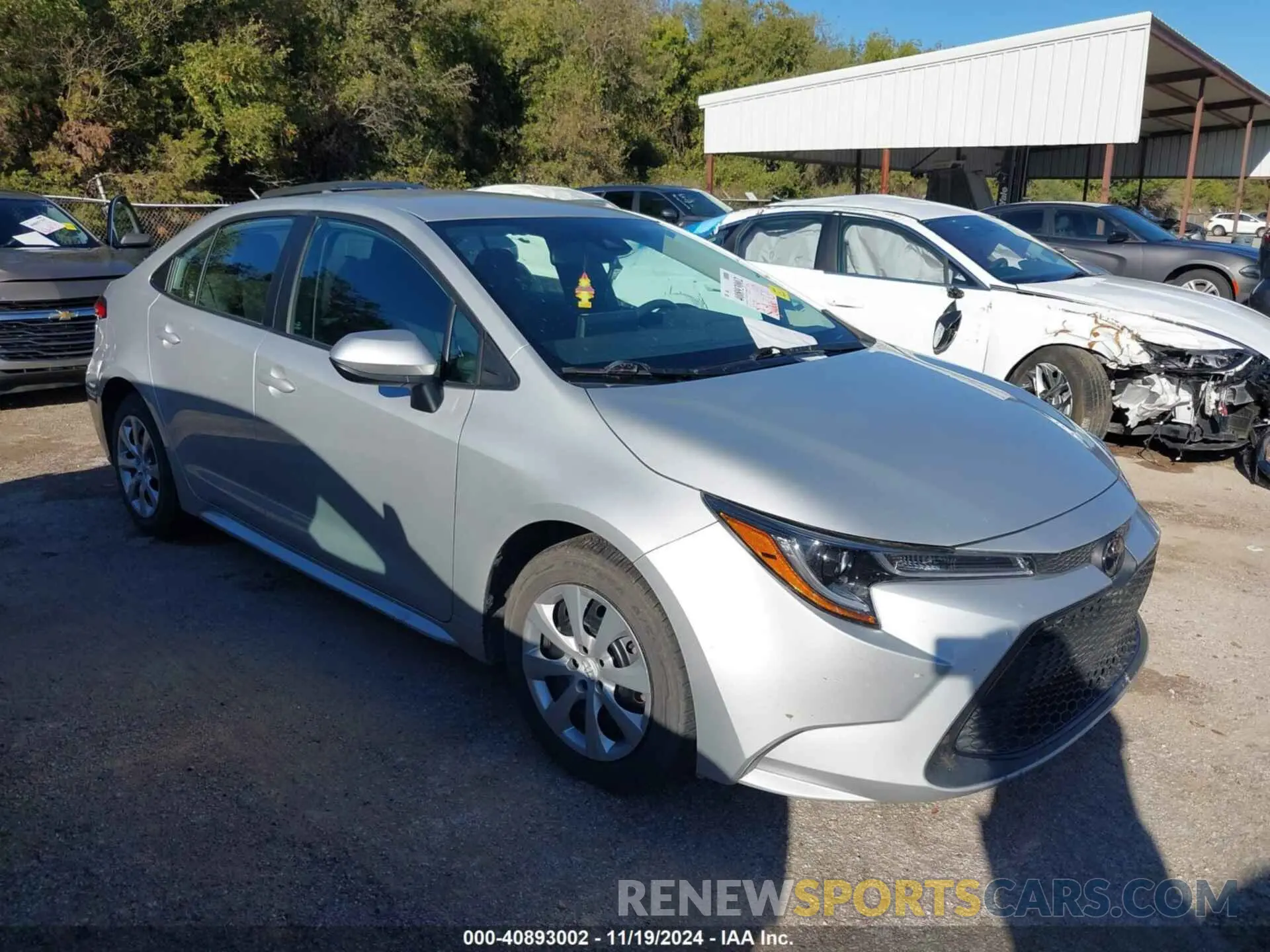 1 Фотография поврежденного автомобиля 5YFEPMAE4NP299914 TOYOTA COROLLA 2022
