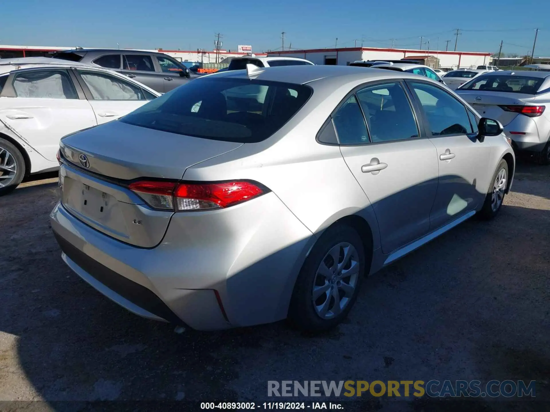 4 Фотография поврежденного автомобиля 5YFEPMAE4NP299914 TOYOTA COROLLA 2022