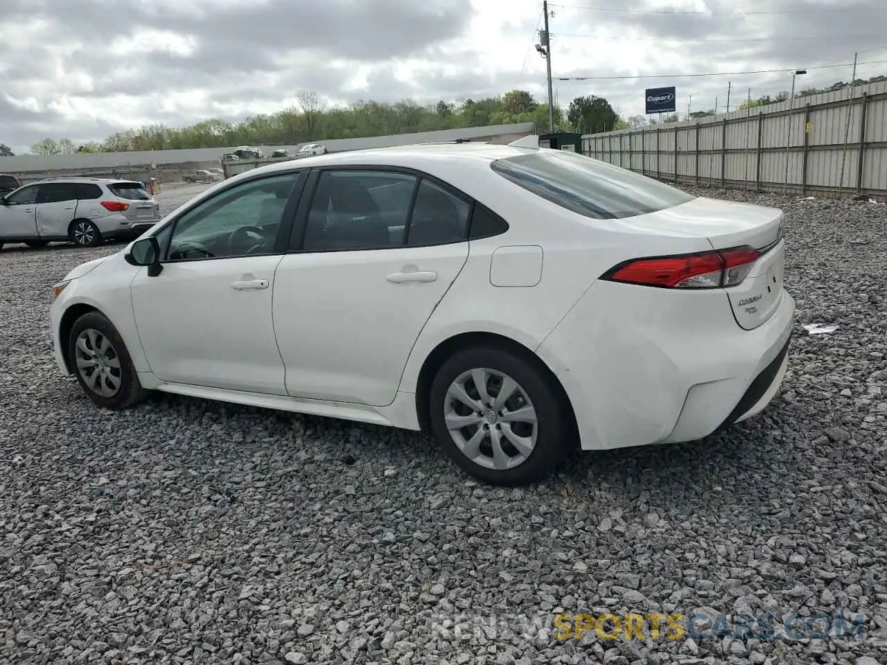 2 Фотография поврежденного автомобиля 5YFEPMAE4NP303394 TOYOTA COROLLA 2022
