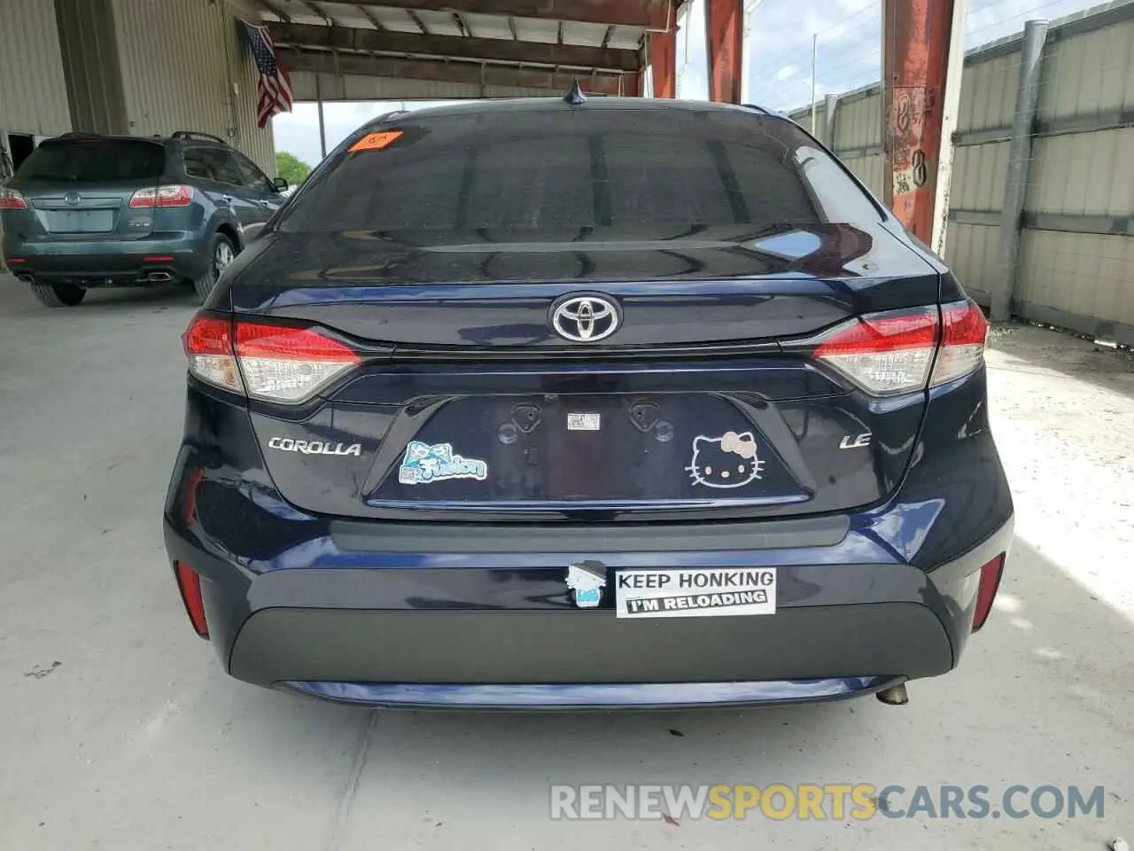 6 Фотография поврежденного автомобиля 5YFEPMAE4NP313732 TOYOTA COROLLA 2022
