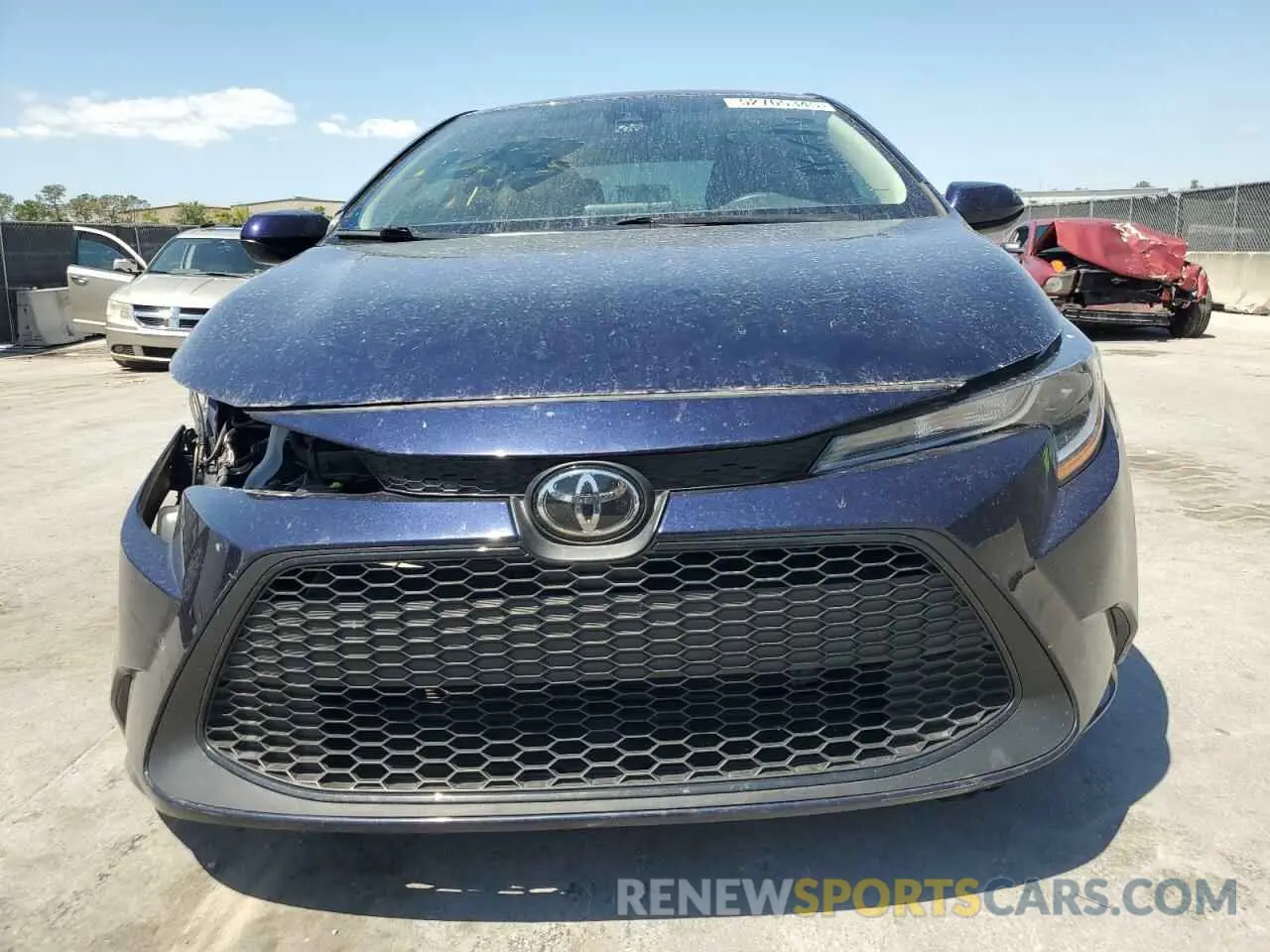 5 Photograph of a damaged car 5YFEPMAE4NP314993 TOYOTA COROLLA 2022