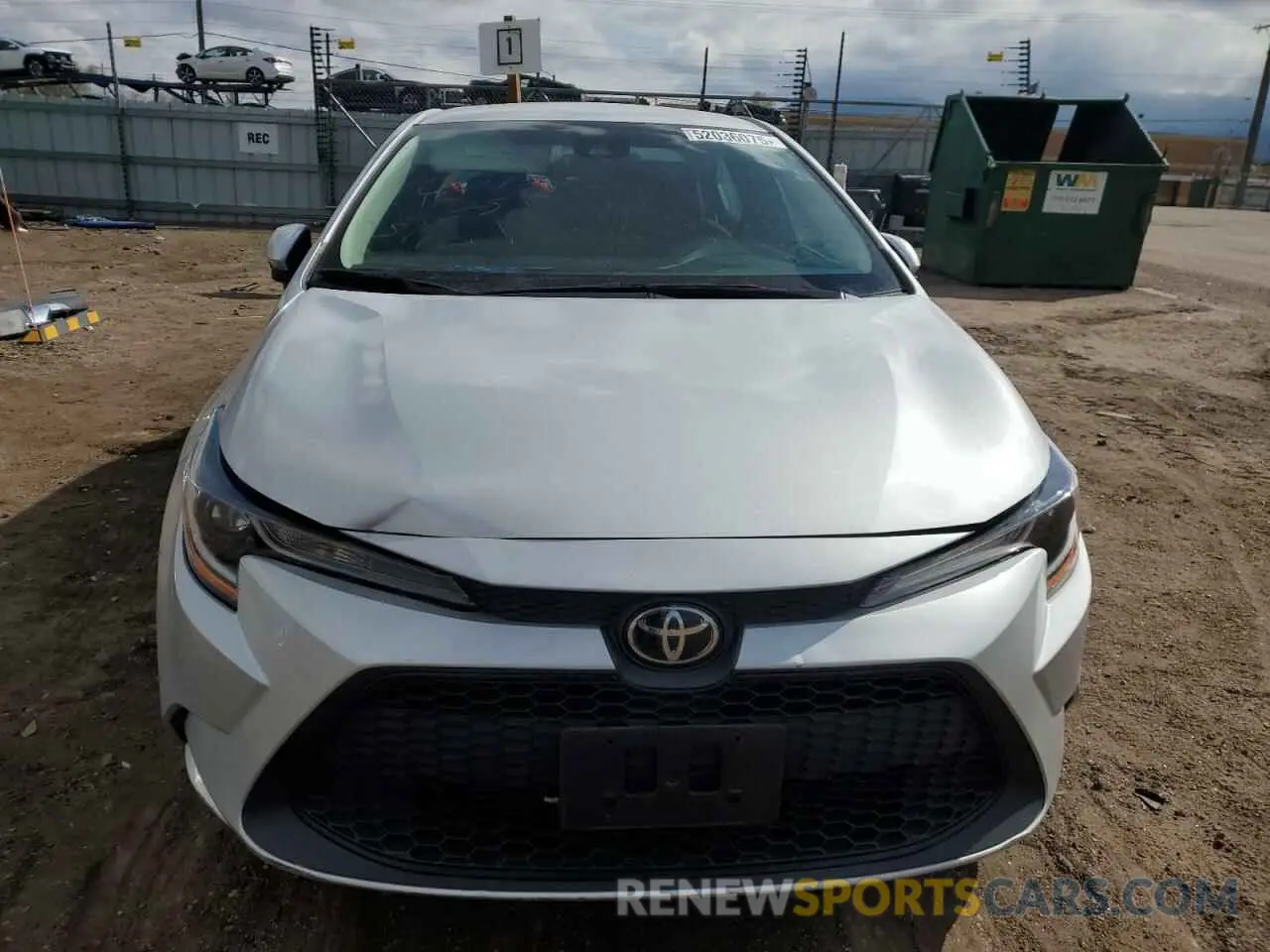5 Photograph of a damaged car 5YFEPMAE4NP316730 TOYOTA COROLLA 2022
