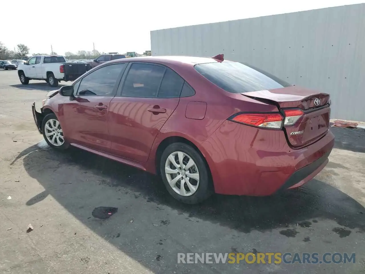 2 Фотография поврежденного автомобиля 5YFEPMAE4NP322771 TOYOTA COROLLA 2022
