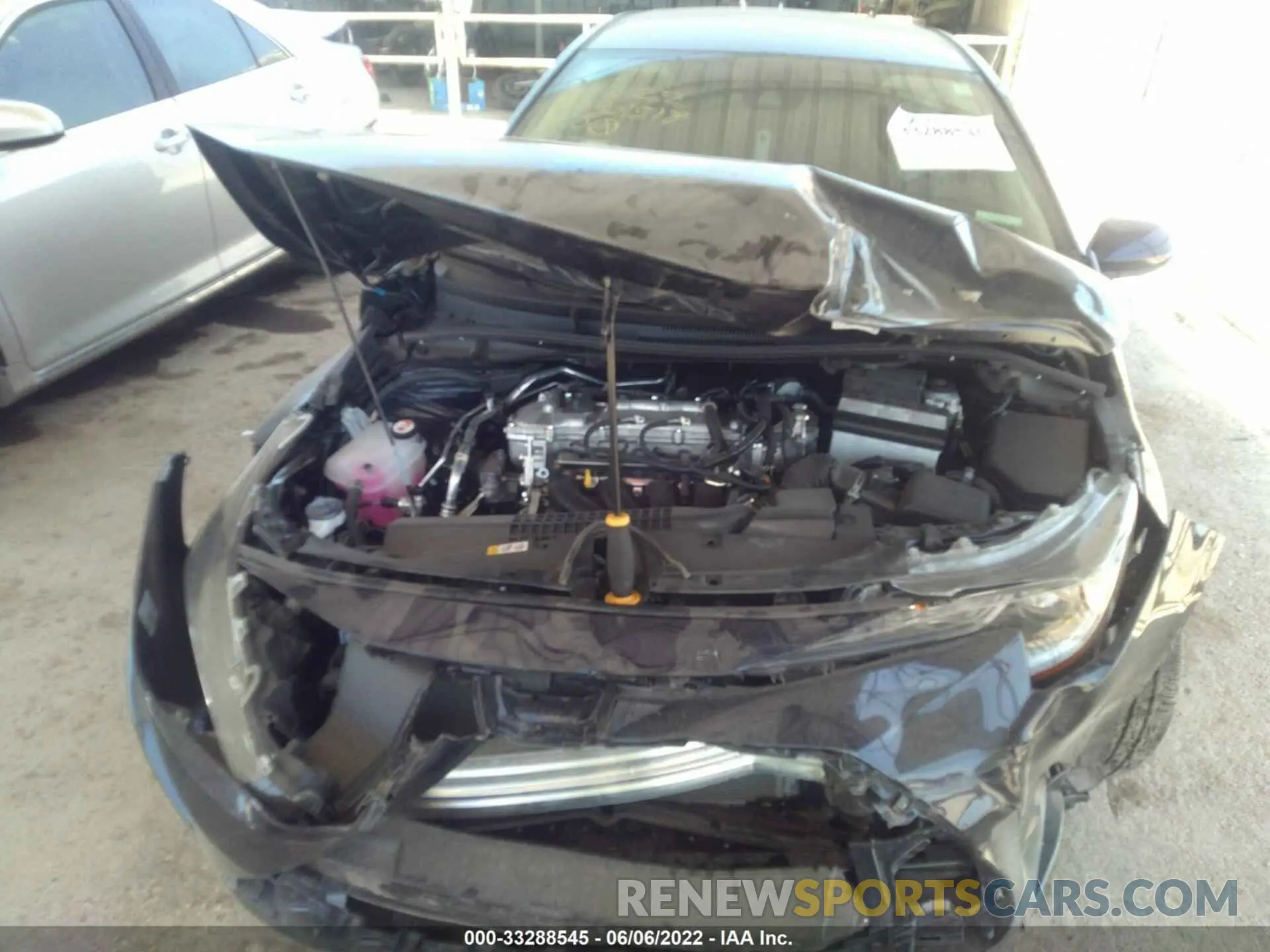 10 Фотография поврежденного автомобиля 5YFEPMAE4NP327825 TOYOTA COROLLA 2022