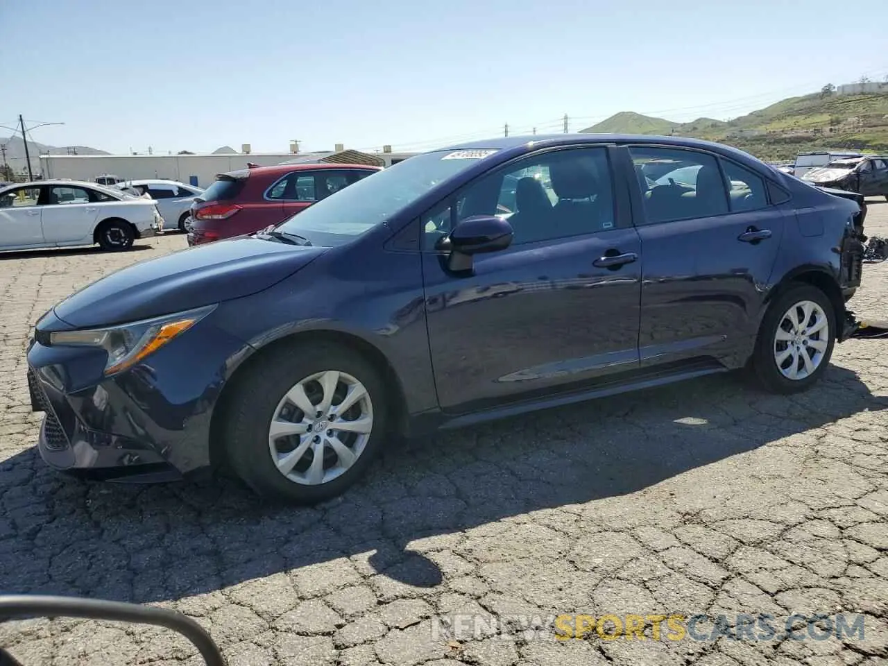 1 Photograph of a damaged car 5YFEPMAE4NP328327 TOYOTA COROLLA 2022