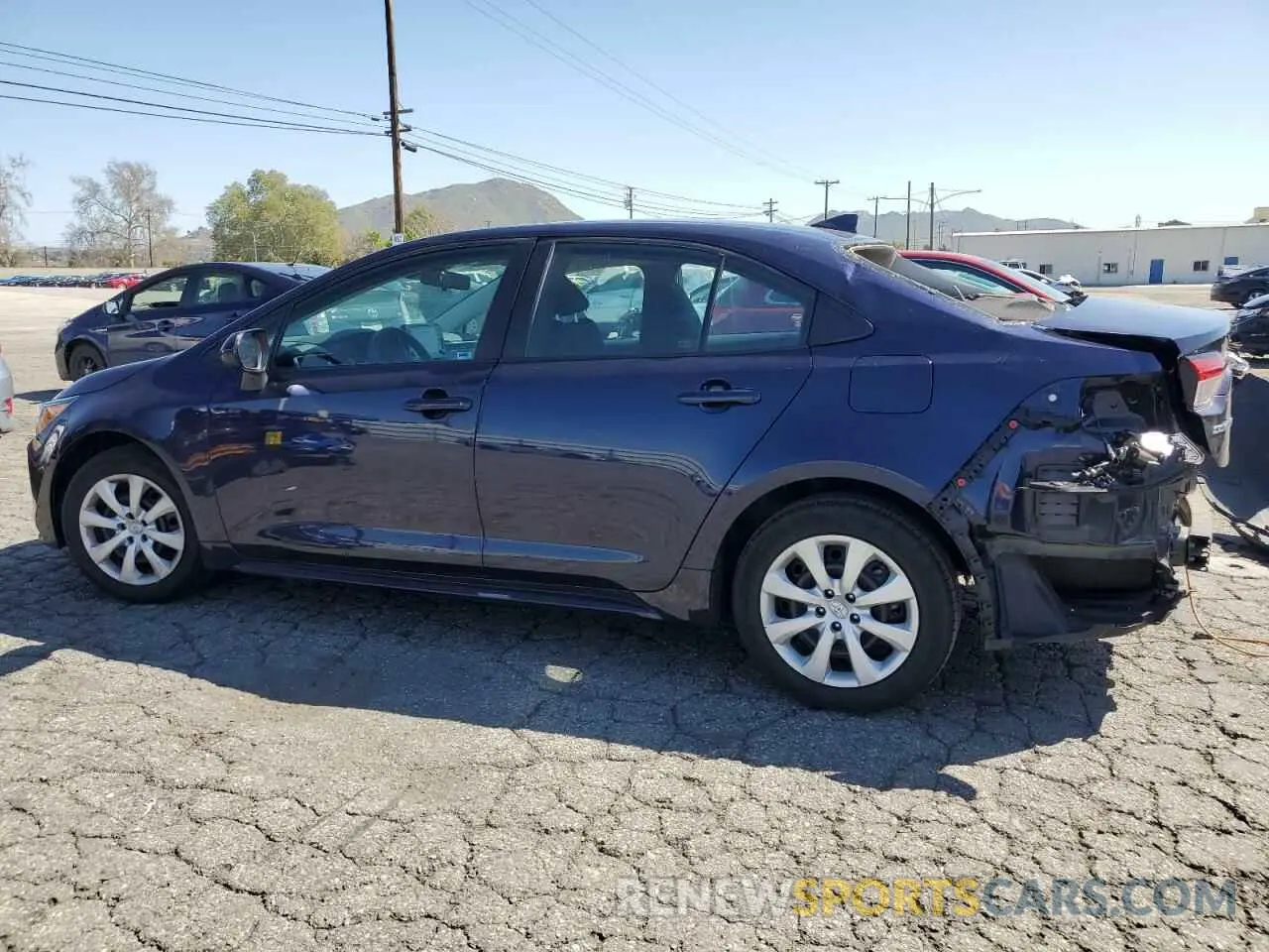 2 Photograph of a damaged car 5YFEPMAE4NP328327 TOYOTA COROLLA 2022