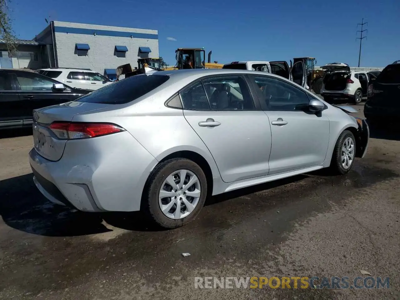 3 Фотография поврежденного автомобиля 5YFEPMAE4NP331647 TOYOTA COROLLA 2022