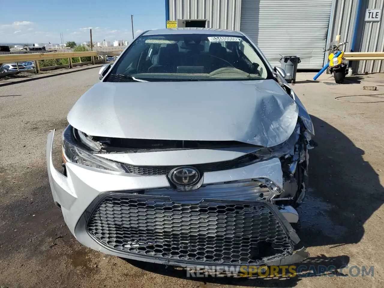 5 Фотография поврежденного автомобиля 5YFEPMAE4NP331647 TOYOTA COROLLA 2022