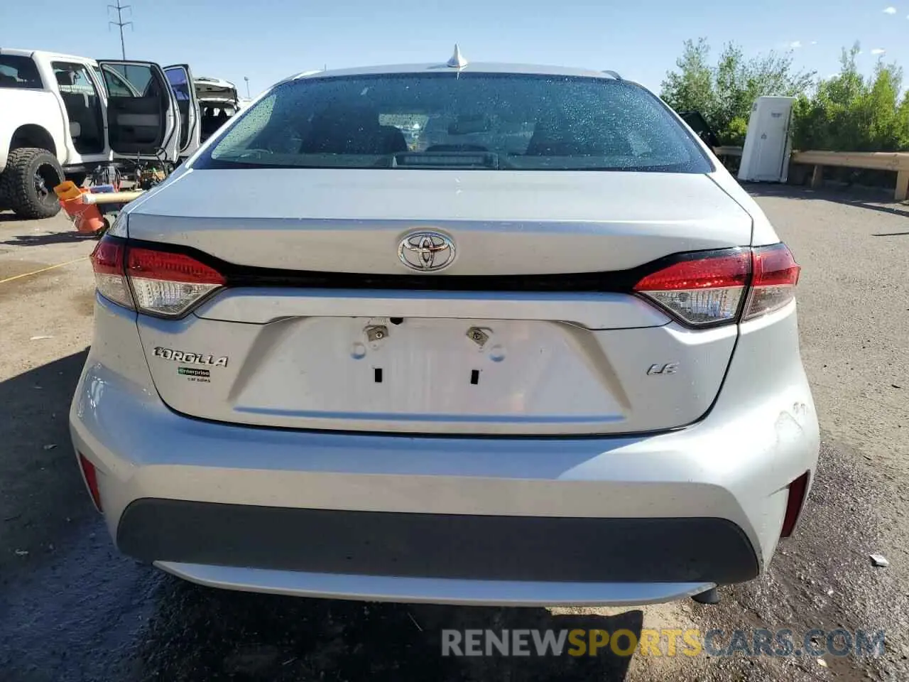 6 Фотография поврежденного автомобиля 5YFEPMAE4NP331647 TOYOTA COROLLA 2022