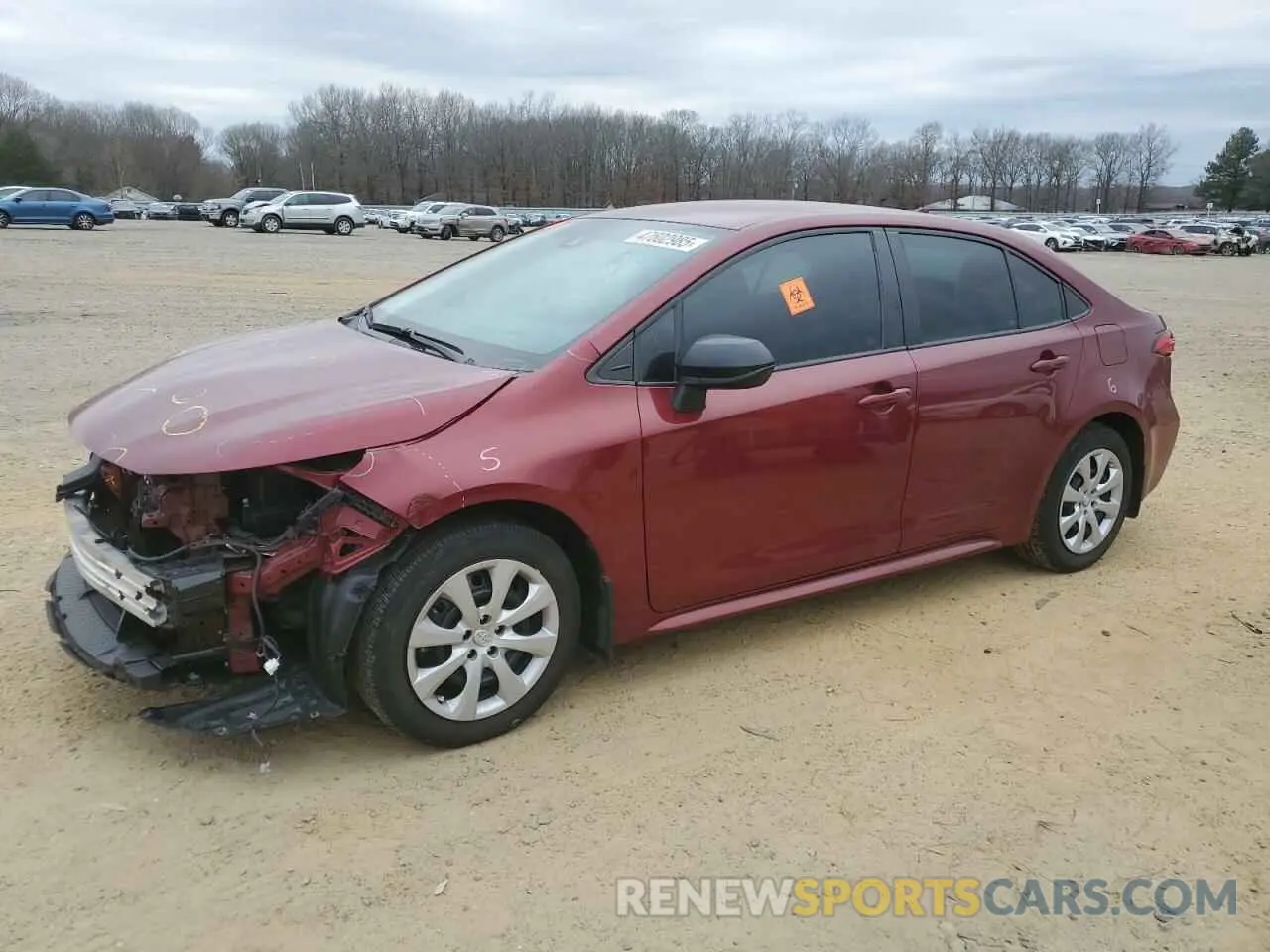 1 Фотография поврежденного автомобиля 5YFEPMAE4NP336217 TOYOTA COROLLA 2022