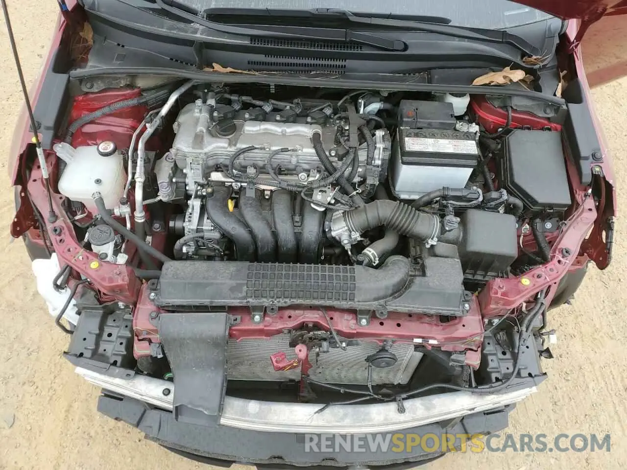 11 Фотография поврежденного автомобиля 5YFEPMAE4NP336217 TOYOTA COROLLA 2022