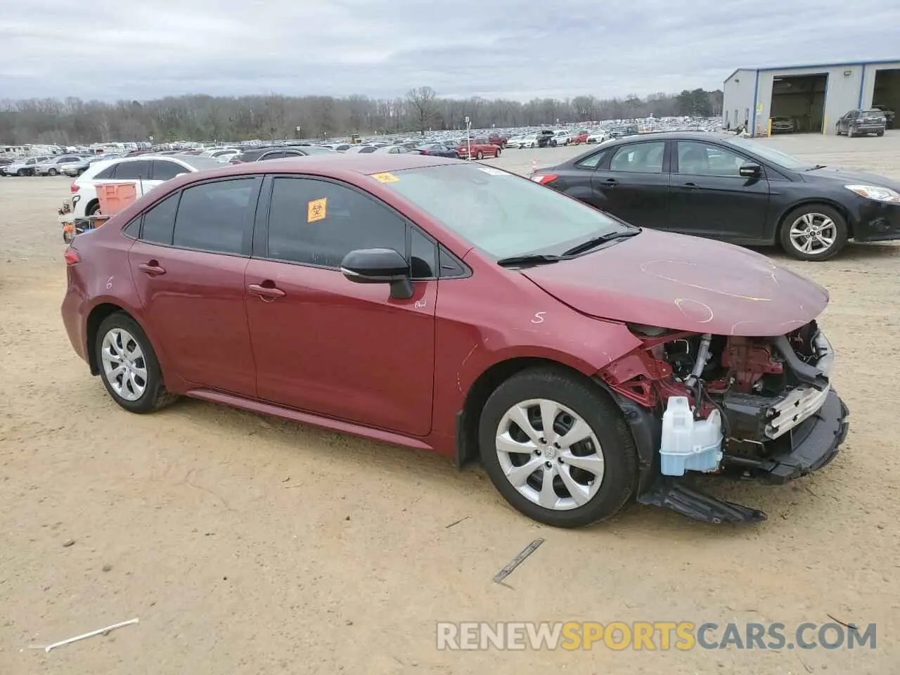 4 Фотография поврежденного автомобиля 5YFEPMAE4NP336217 TOYOTA COROLLA 2022
