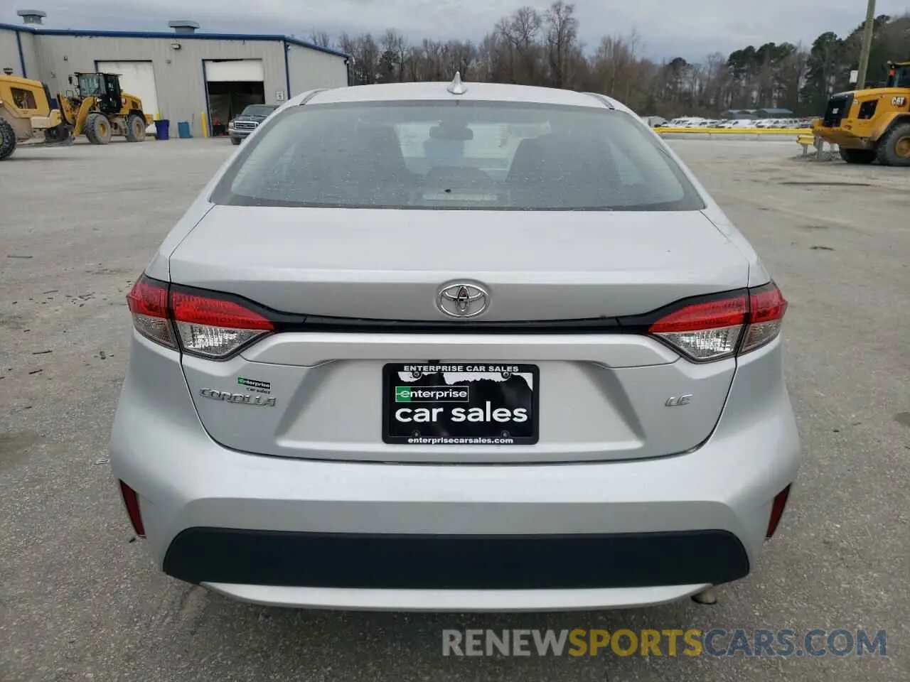 6 Photograph of a damaged car 5YFEPMAE4NP349727 TOYOTA COROLLA 2022