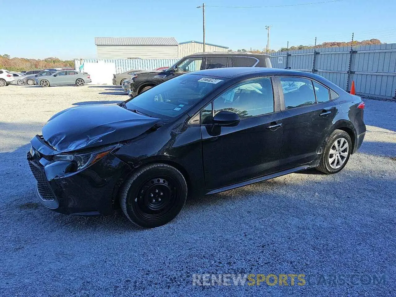 1 Photograph of a damaged car 5YFEPMAE4NP358217 TOYOTA COROLLA 2022