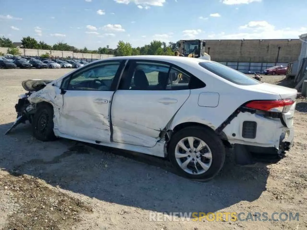 2 Photograph of a damaged car 5YFEPMAE4NP363997 TOYOTA COROLLA 2022
